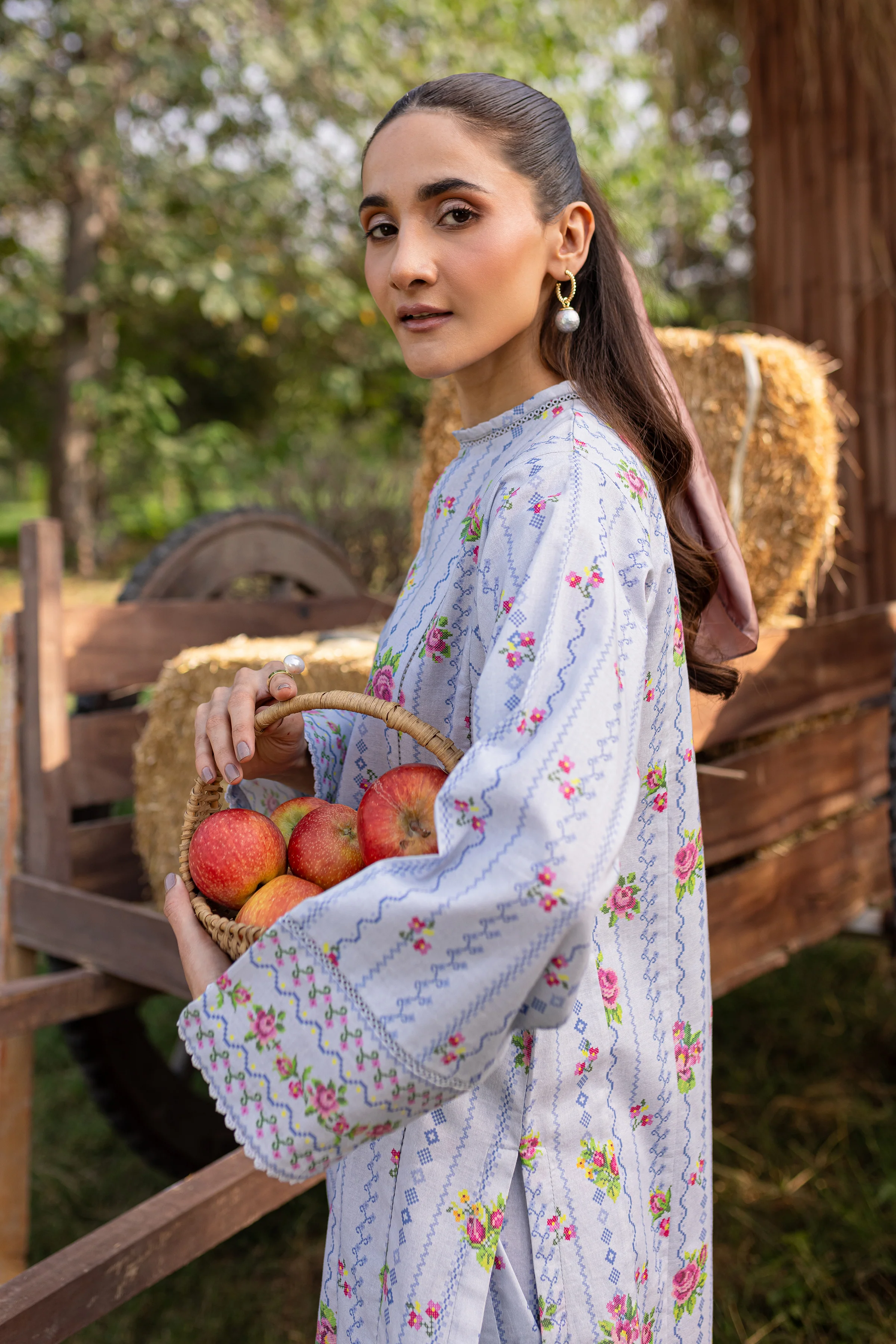 Pinokio 2Pc - Printed Khaddar Dress - Image 7
