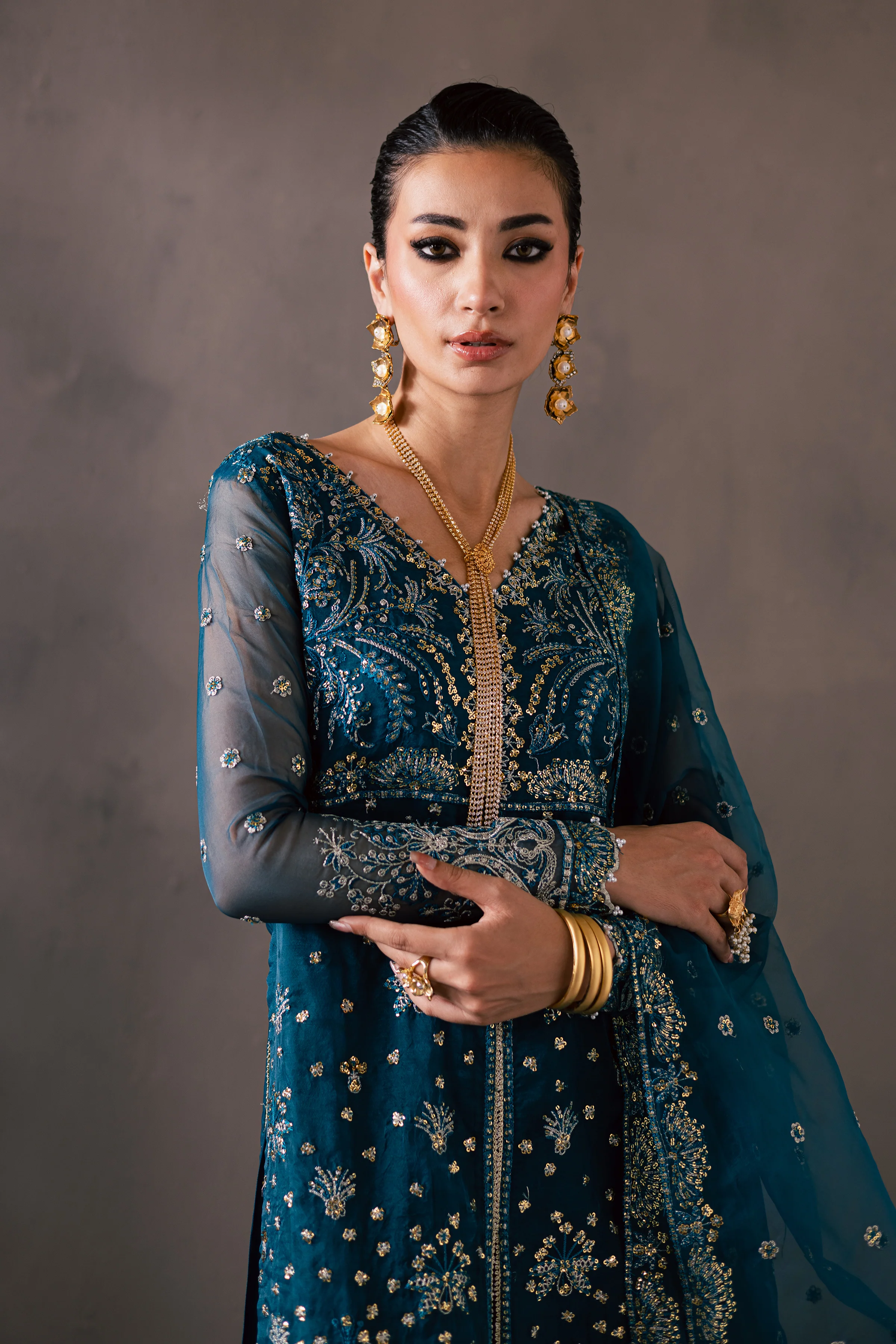 Posh Affair 3Pc - Festive Luxe Pret - Image 2