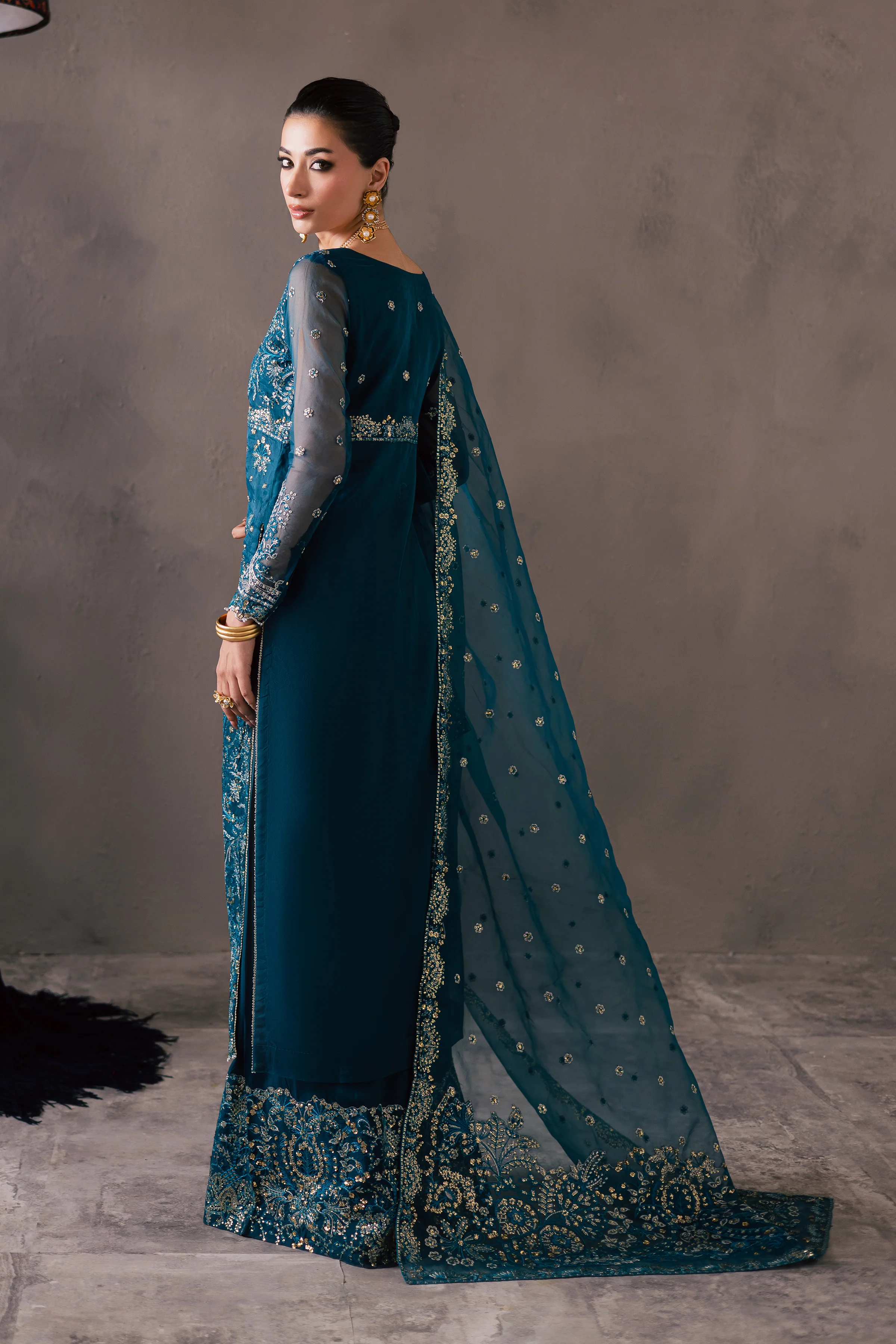Posh Affair 3Pc - Festive Luxe Pret - Image 5
