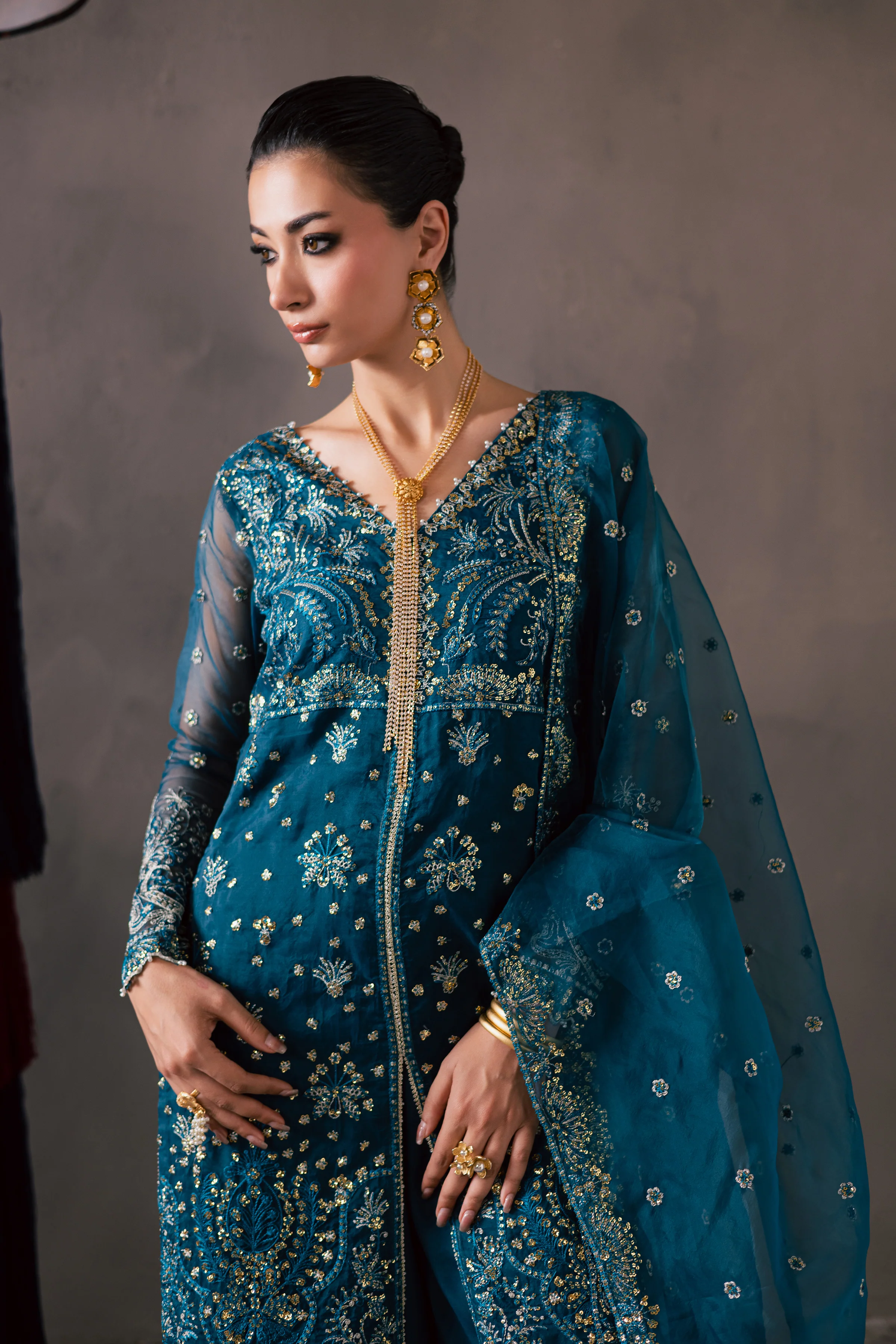 Posh Affair 3Pc - Festive Luxe Pret - Image 7