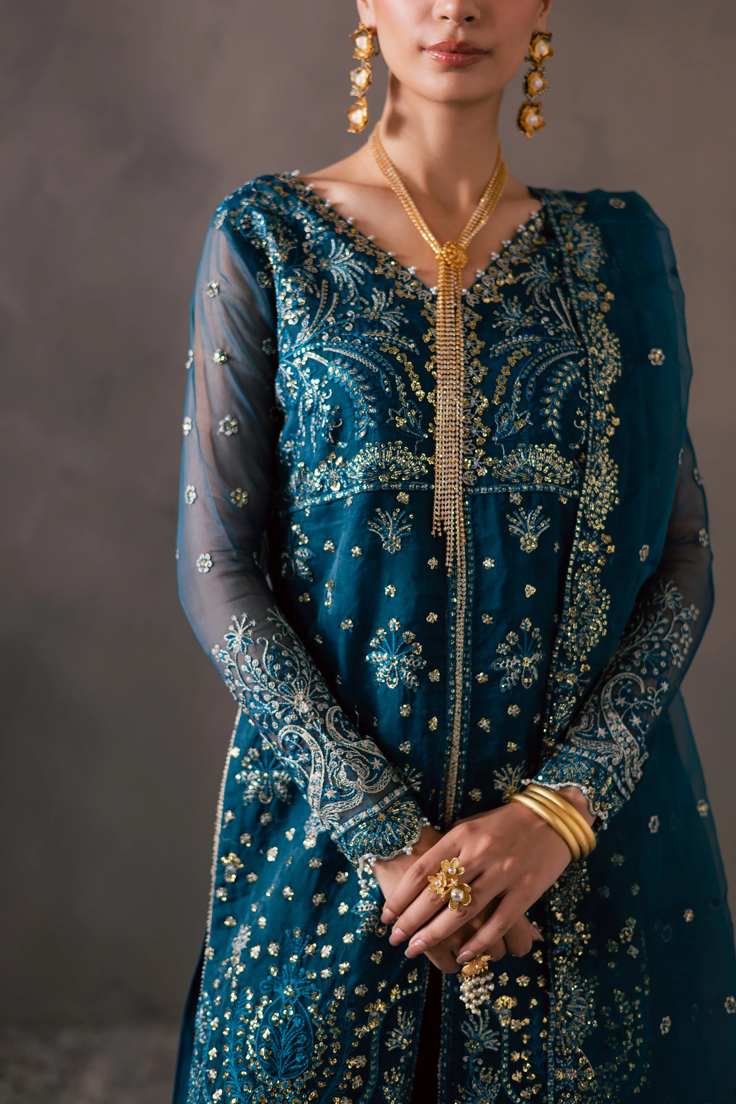Posh Affair 3Pc - Festive Luxe Pret - Image 8