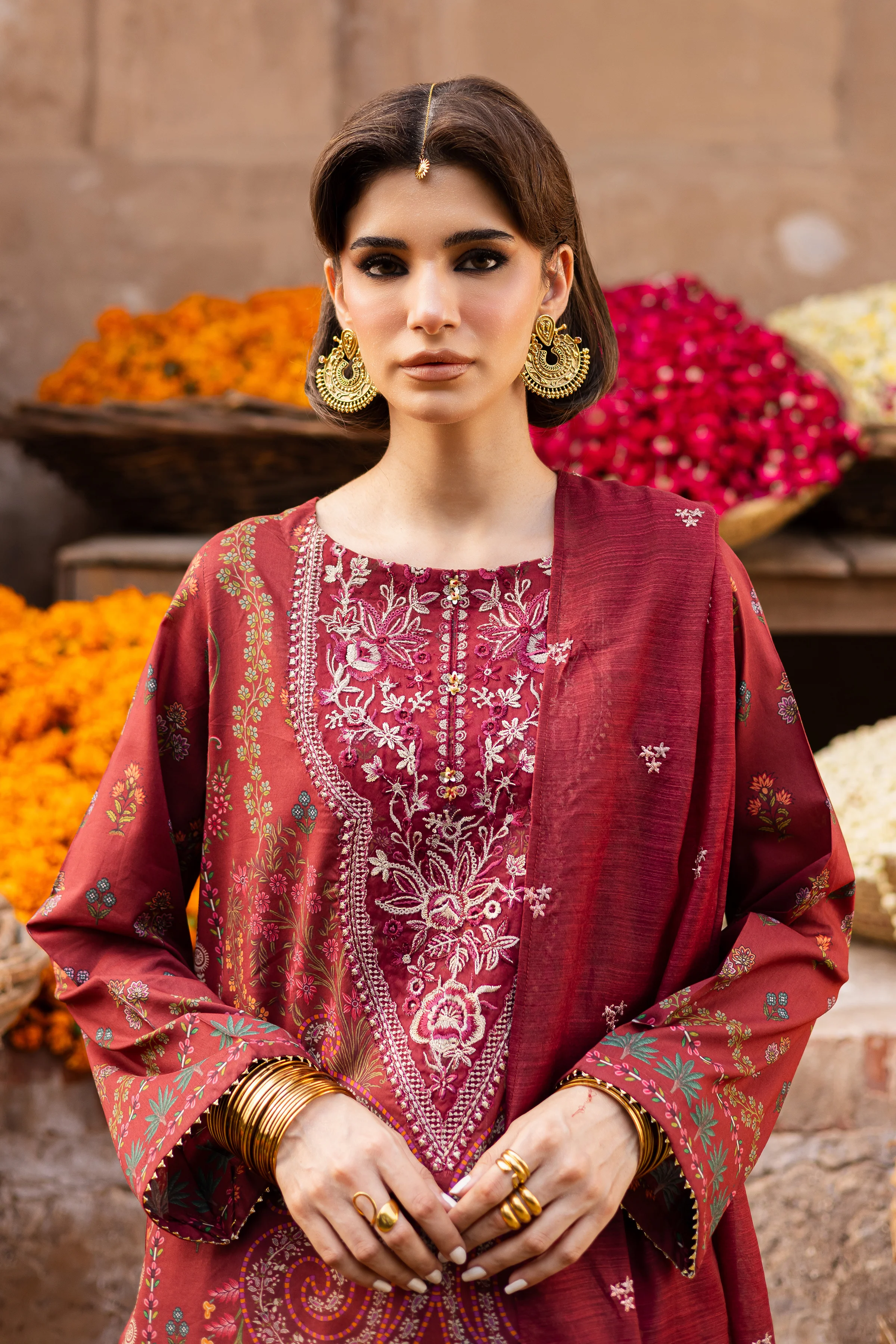 Prishay 3Pc- Printed Lawn Dress - Image 2