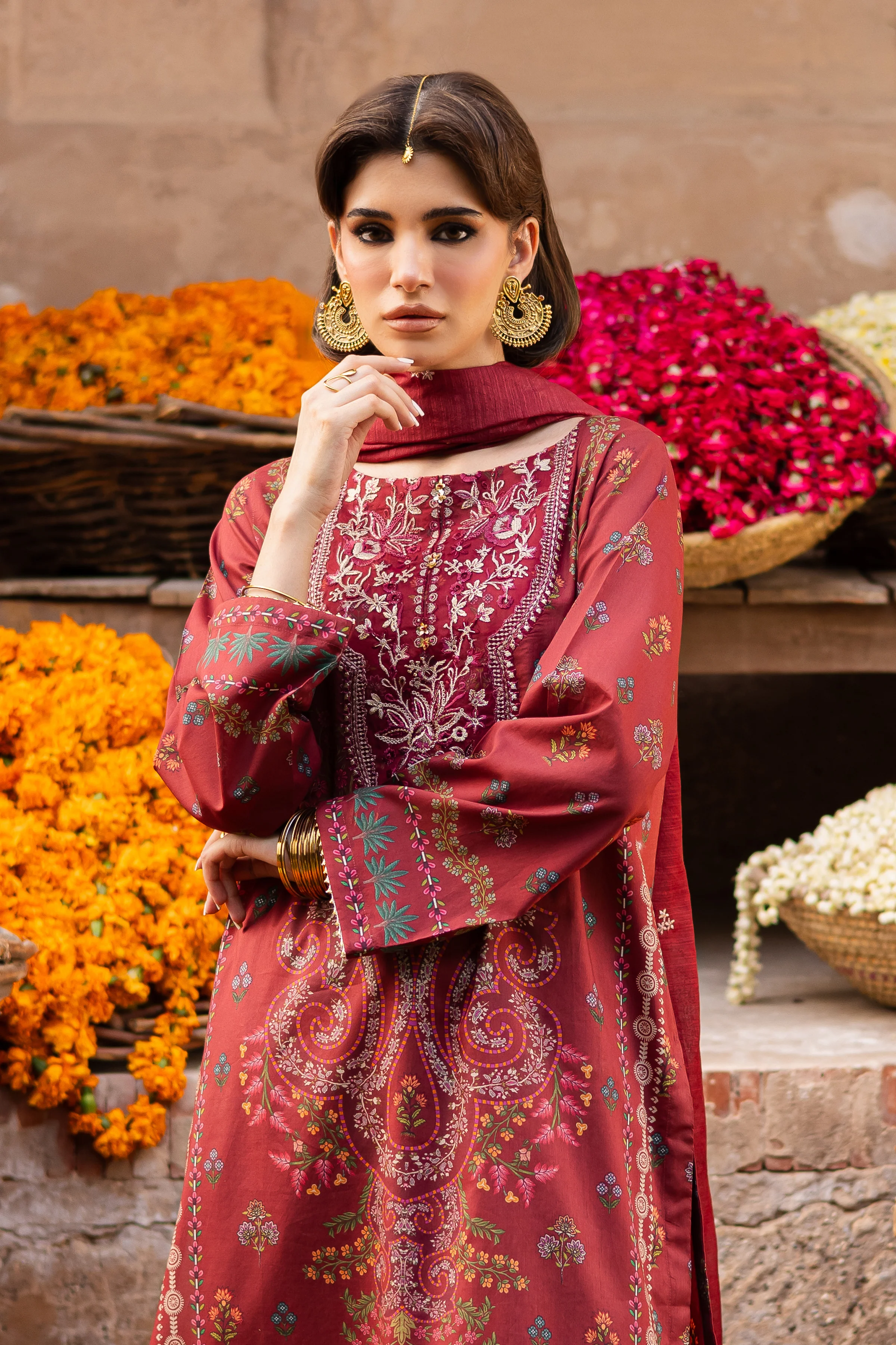 Prishay 3Pc- Printed Lawn Dress - Image 5