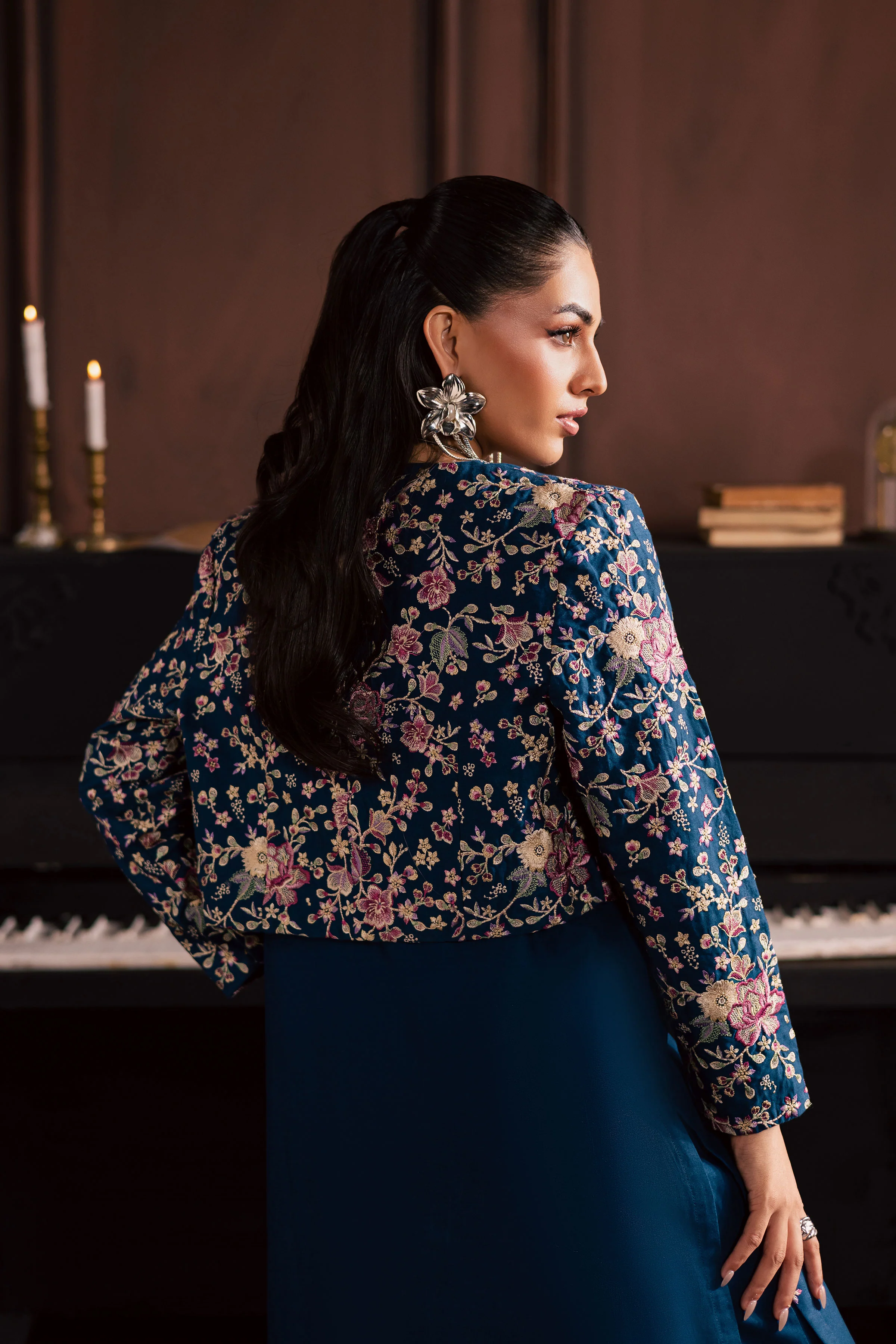 Purkashish 3Pc - Embroidered Khaddar Dress - Image 6