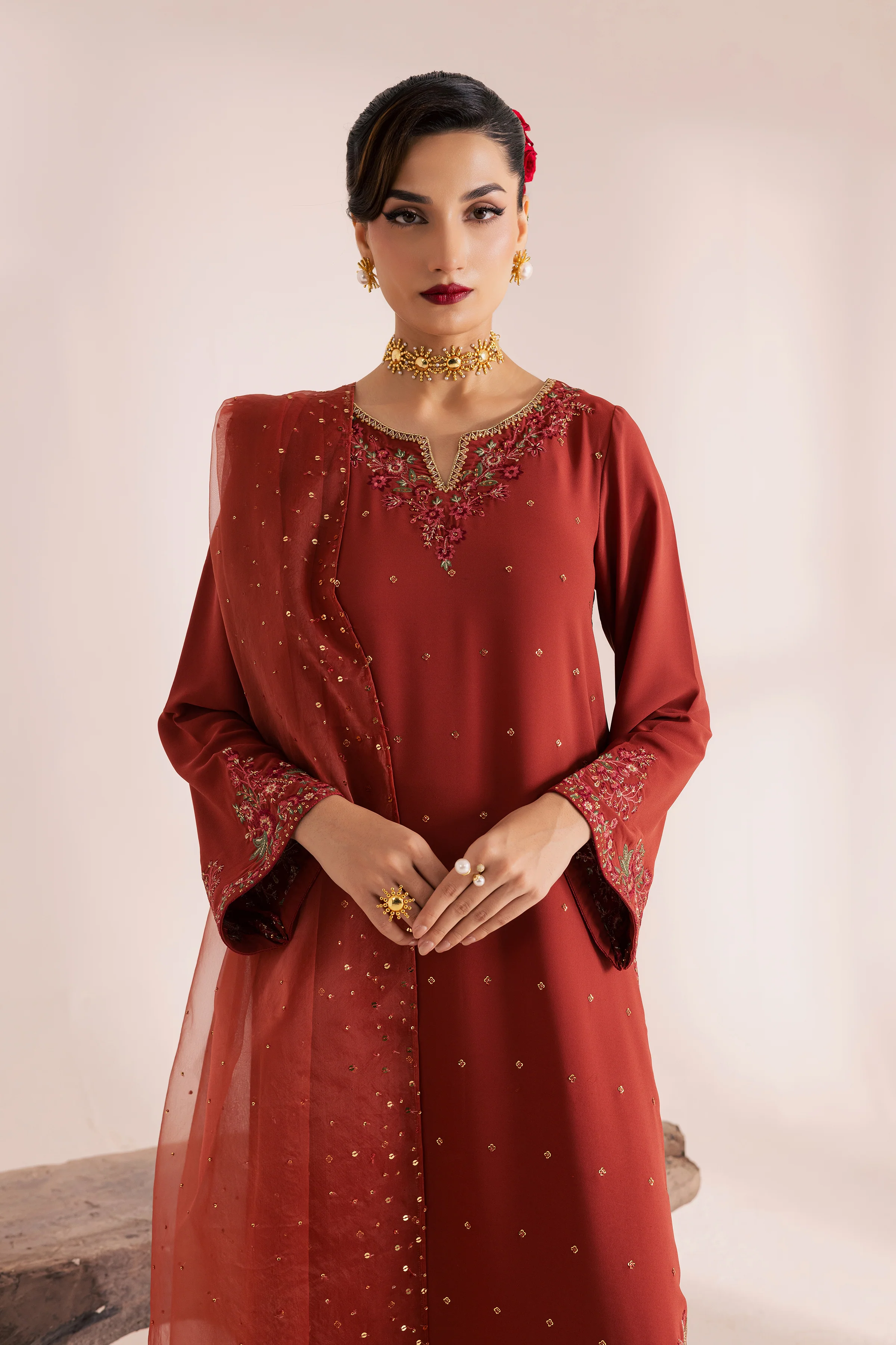 Raha 3Pc - Festive Luxe Pret - Image 6
