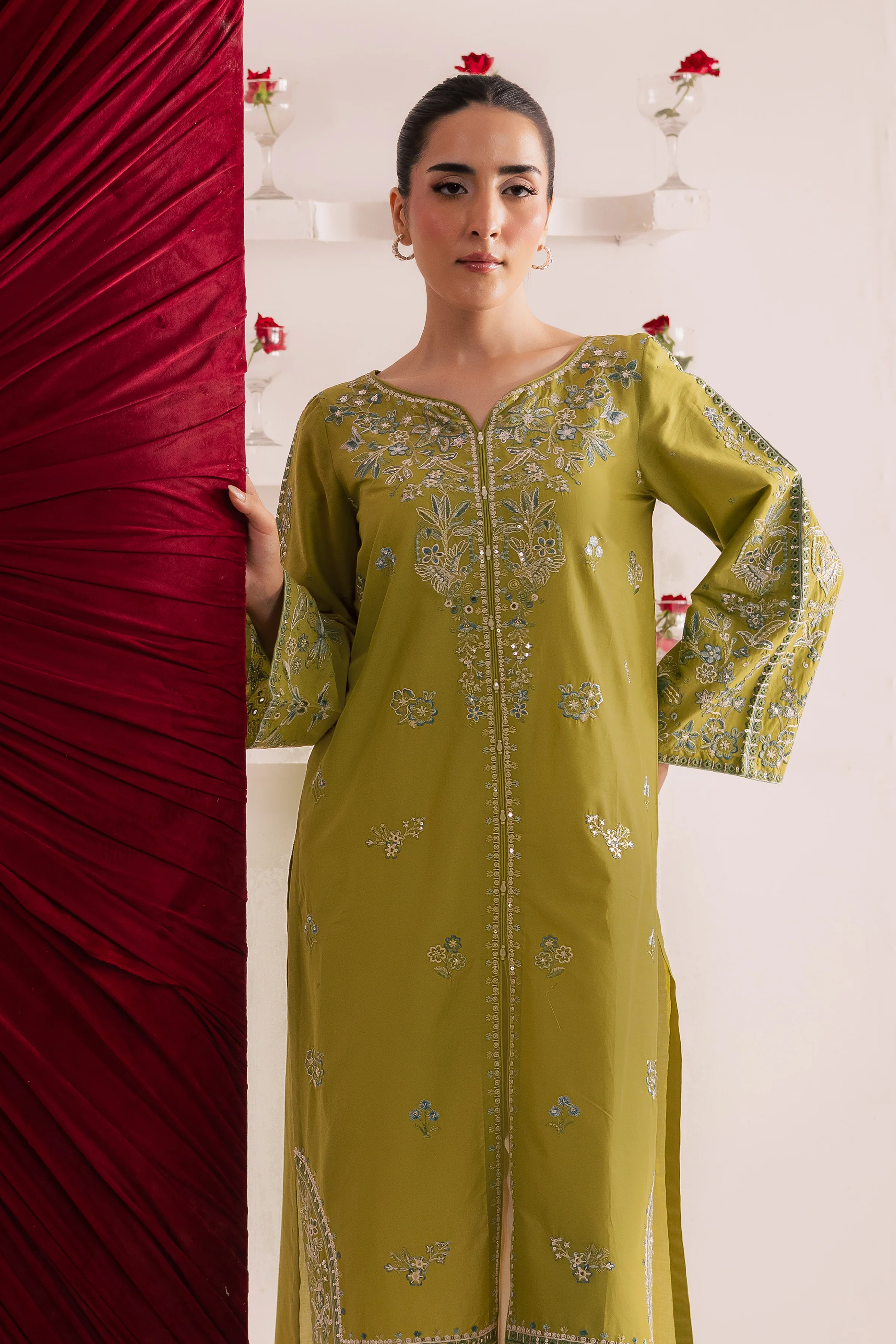 Raiha 2Pc - Embroidered Casual Pret - Image 3