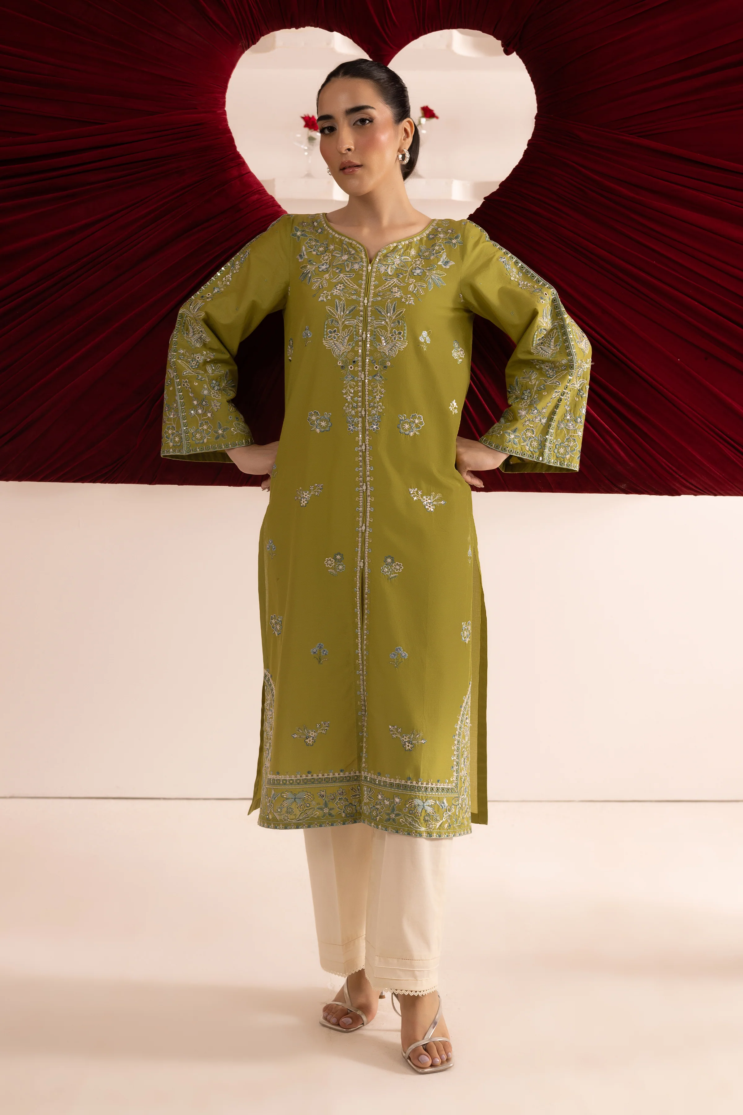 Raiha 2Pc - Embroidered Casual Pret - Image 4