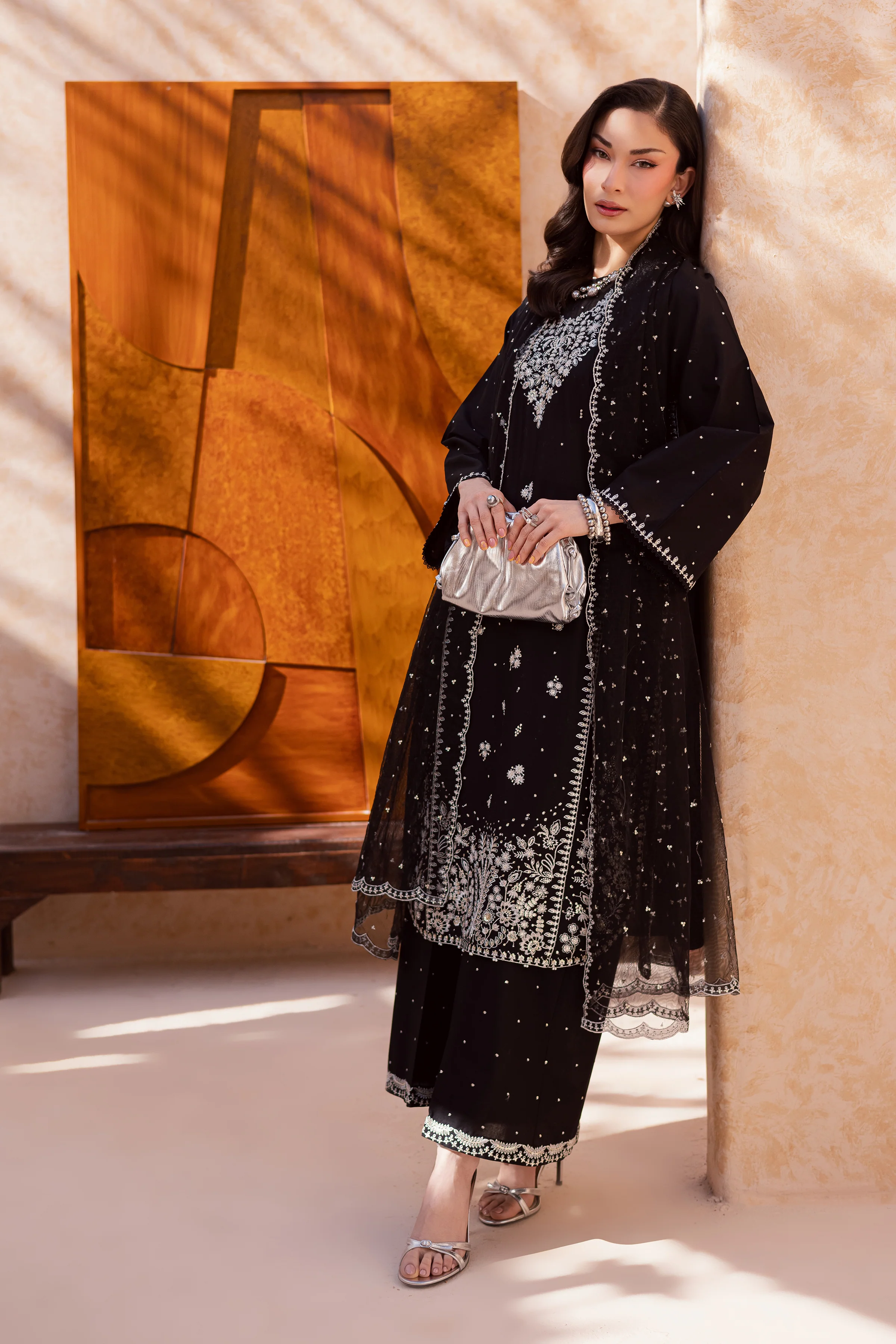 Rameesha 3Pc - Festive Embroidered Lawn - Image 5
