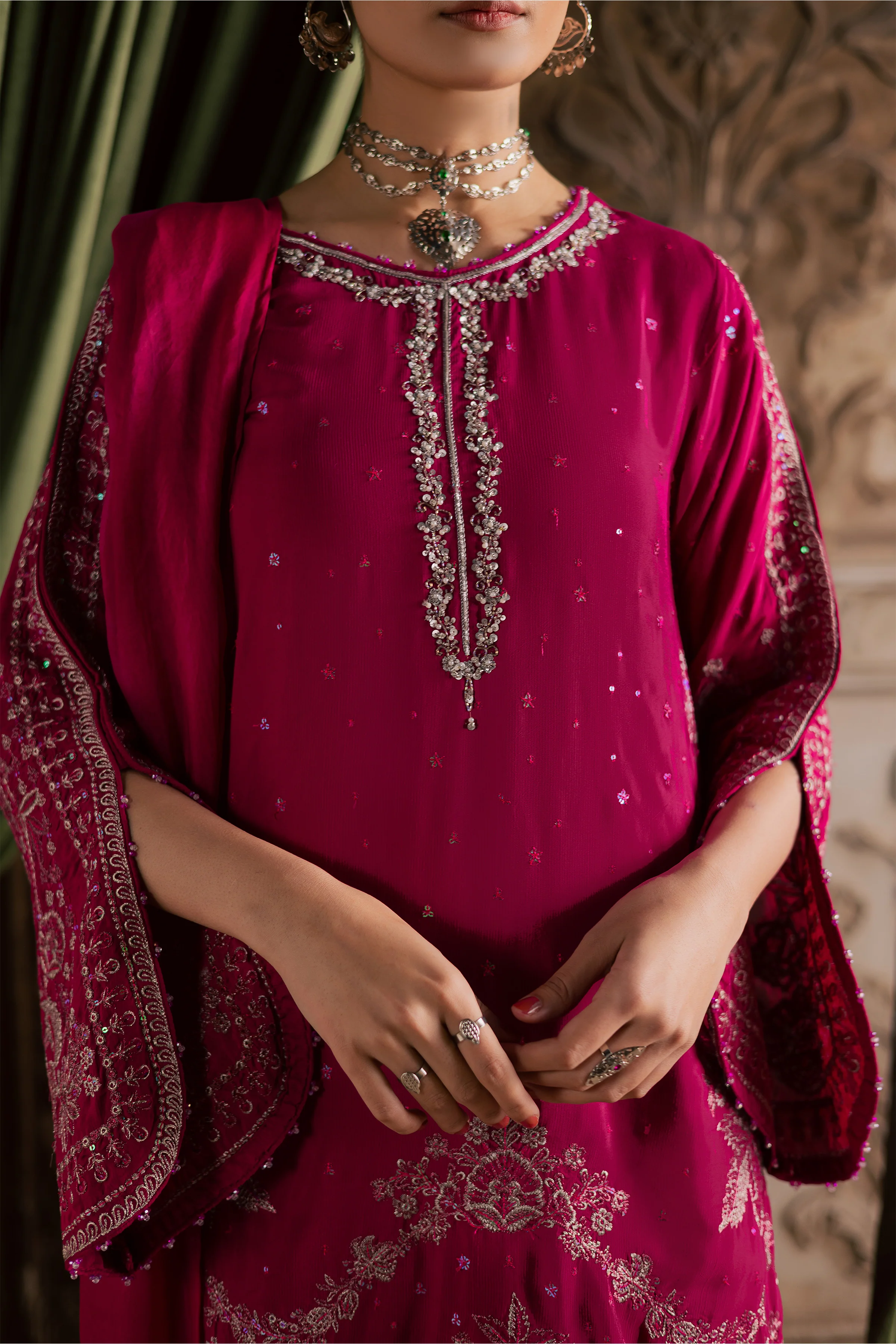 Ranya 3Pc - Festive Luxe Pret - Image 6