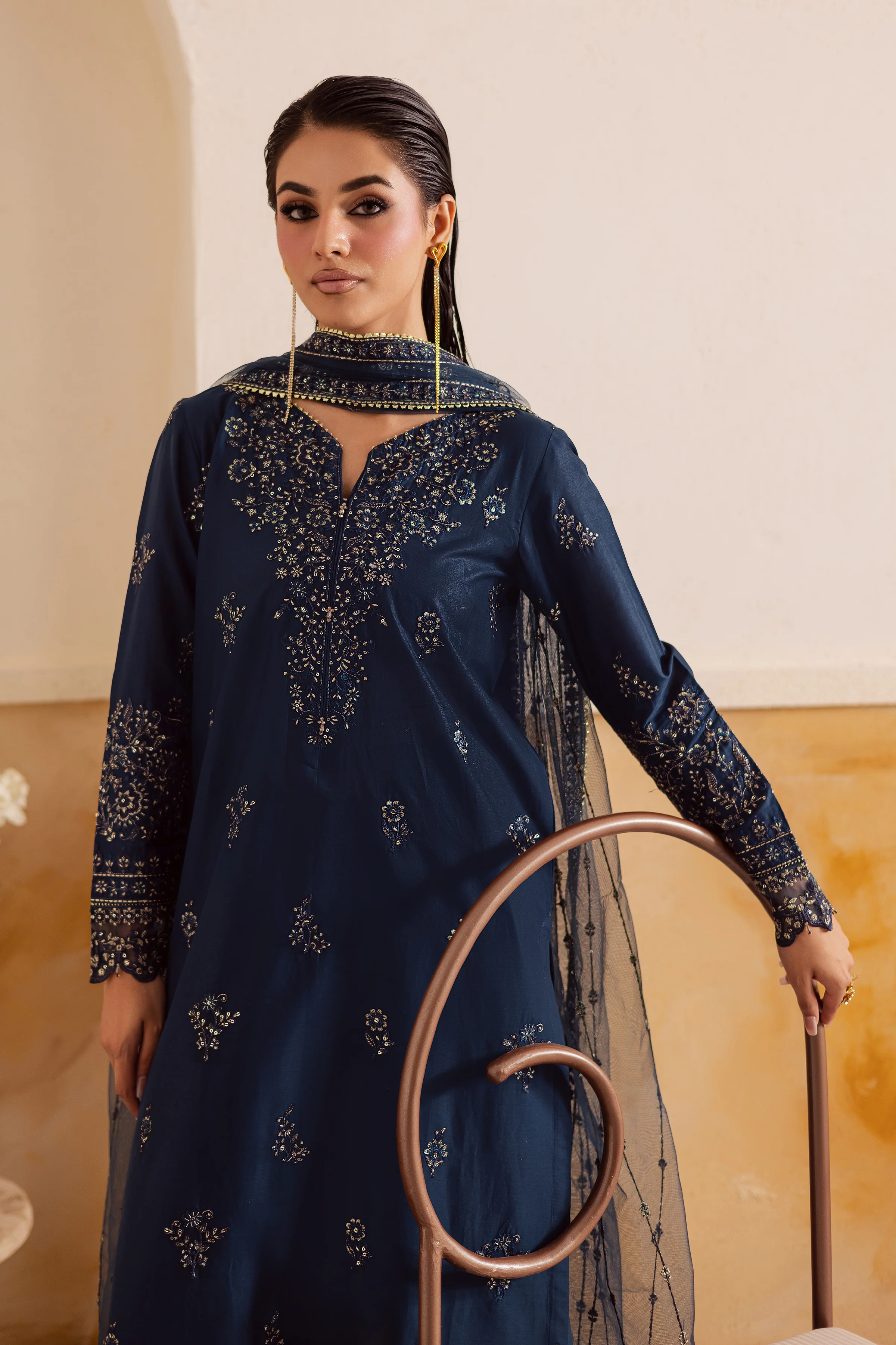 Rasha 3Pc - Embroidered Lawn Pret - Image 2