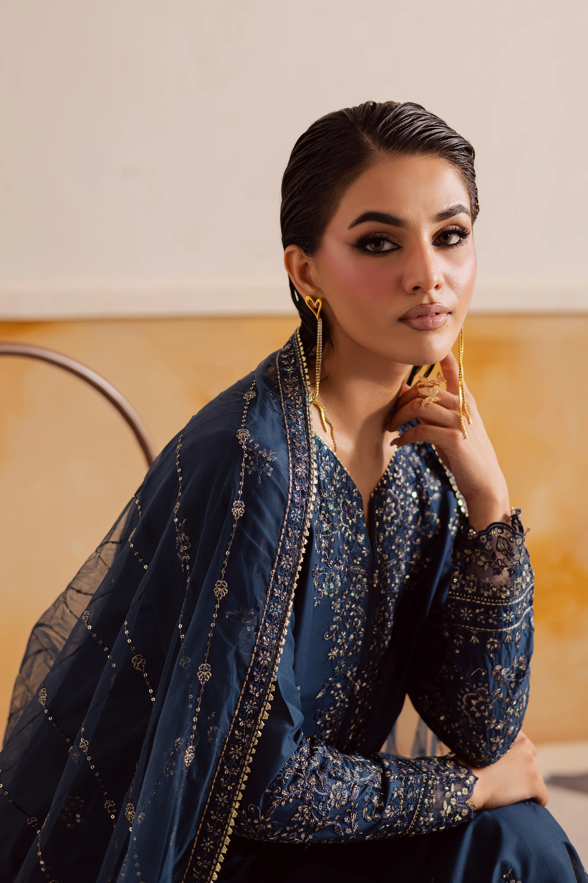 Rasha 3Pc - Embroidered Lawn Pret - Image 3
