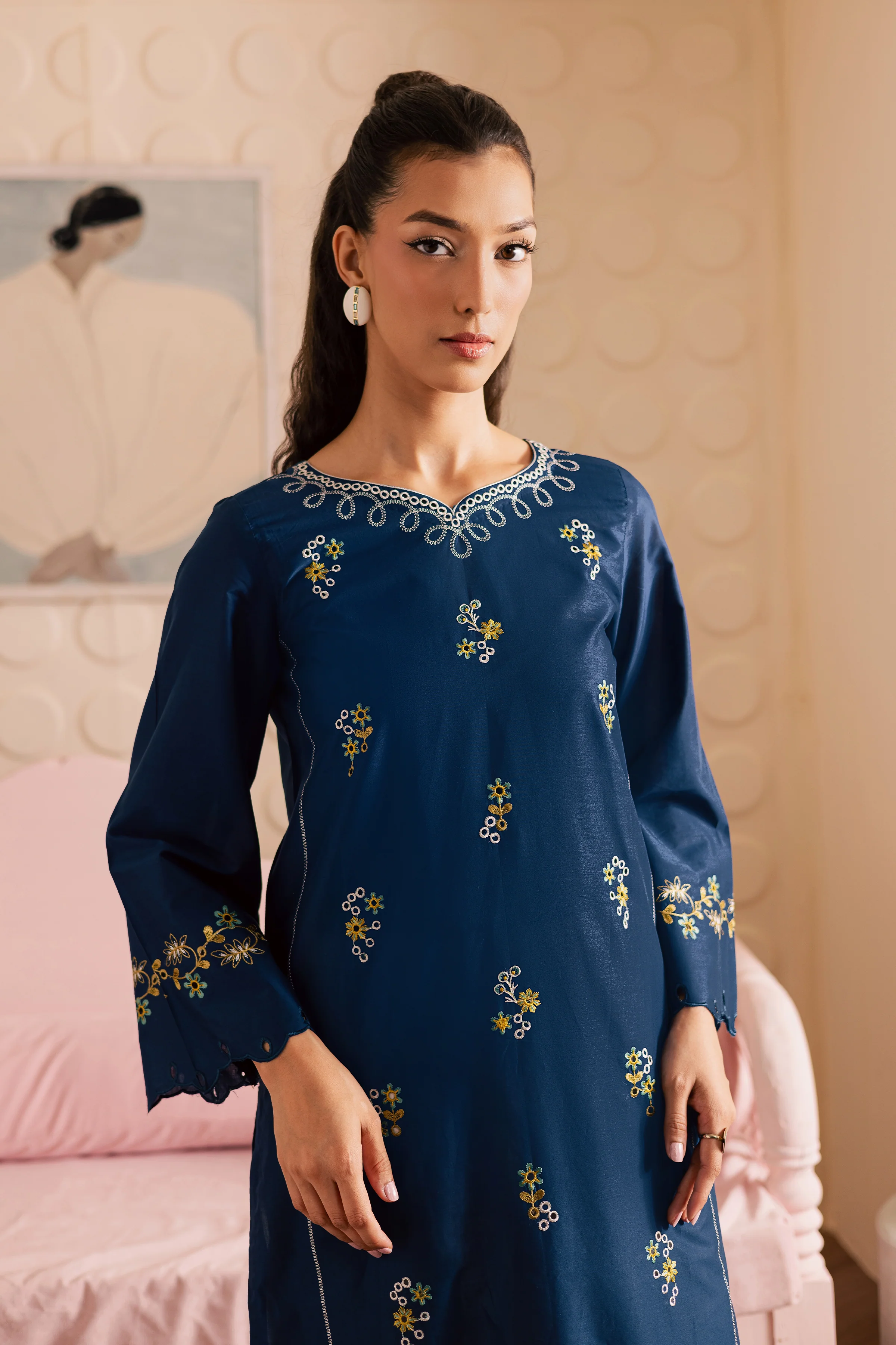 Reef 2Pc - Embroidered Lawn Pret - Image 2