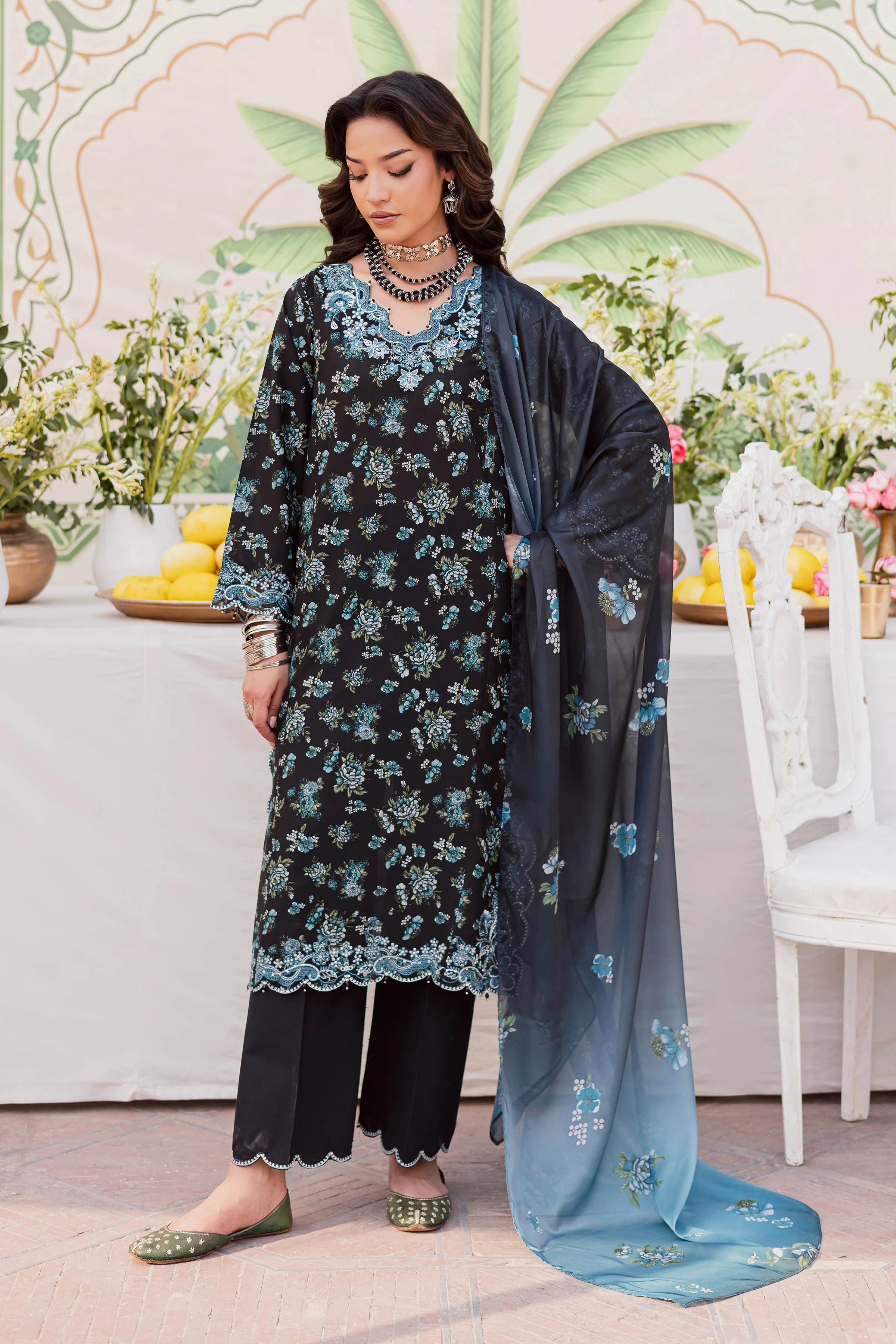 Reezay 3Pc - Festive Eid Prints - Image 3