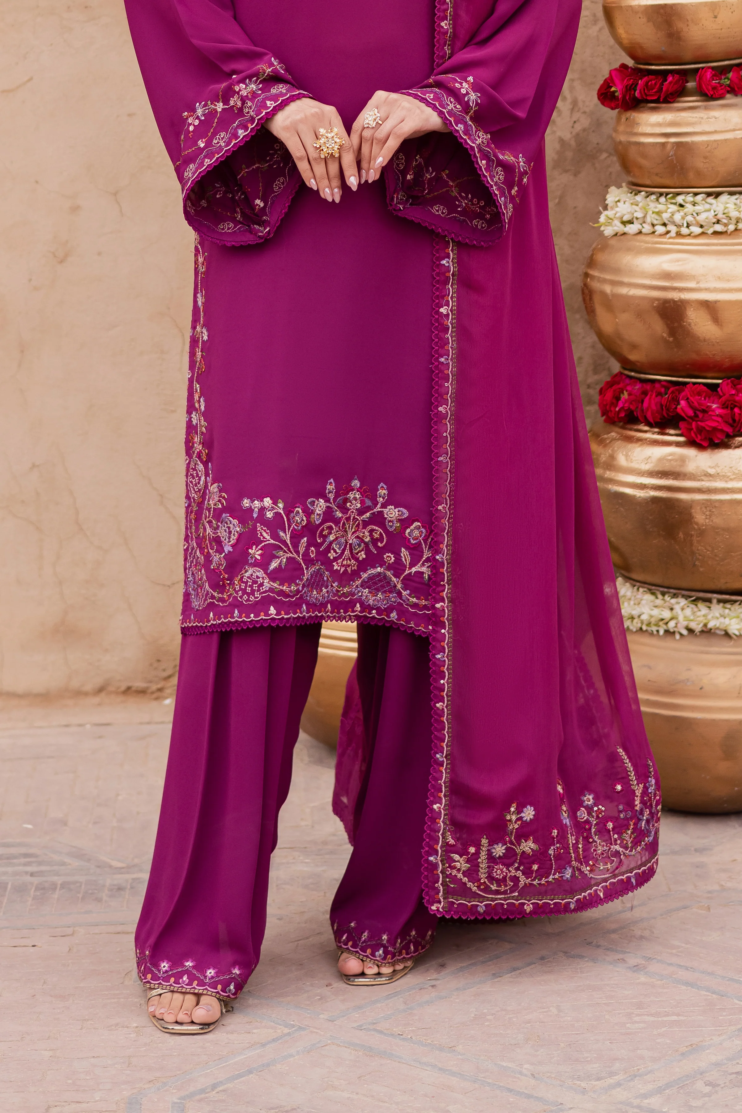 Rehab 3Pc - Festive Luxe Pret - Image 7
