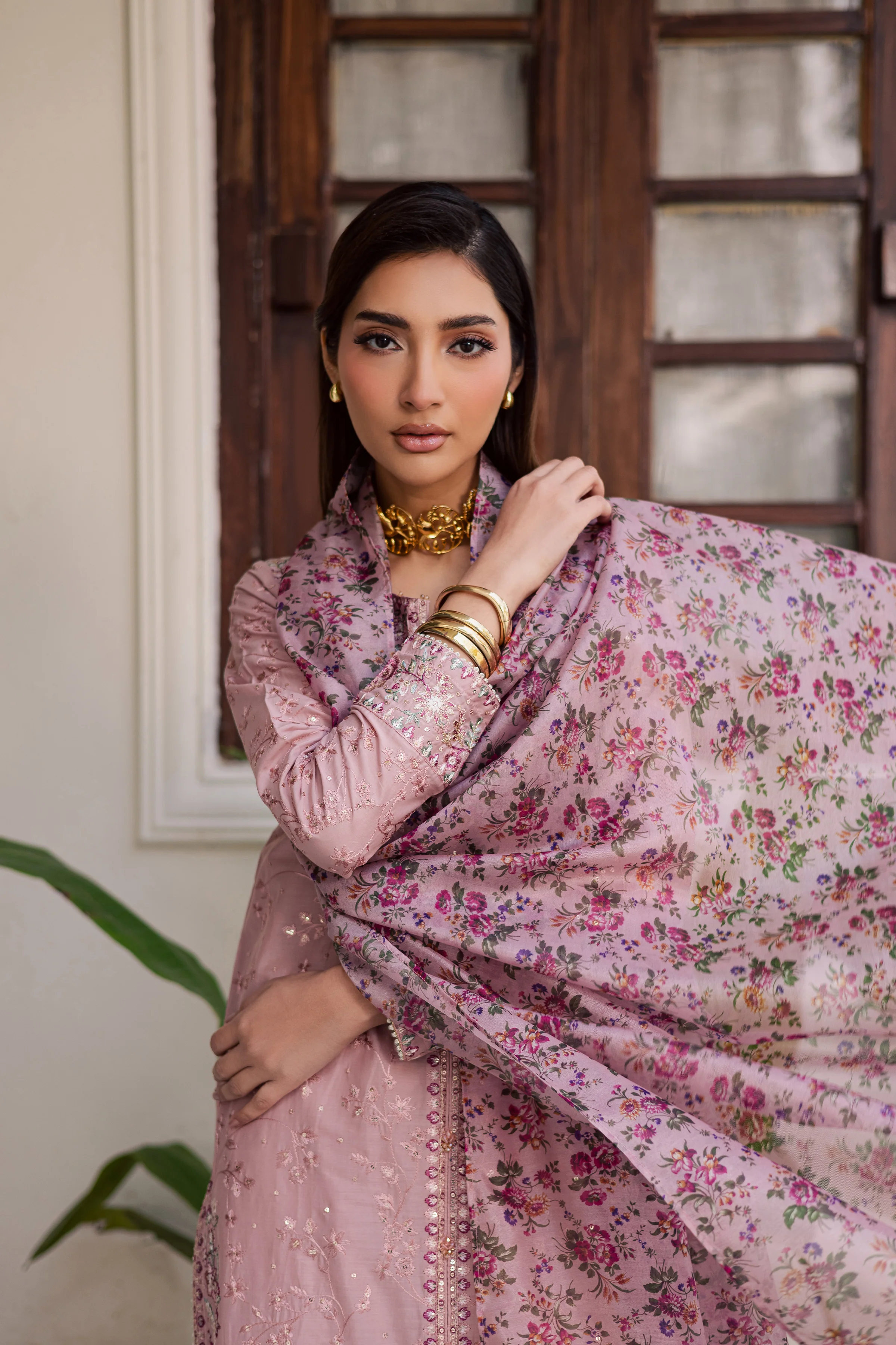 Rimi 3Pc - Festive Embroidered Lawn - Image 2