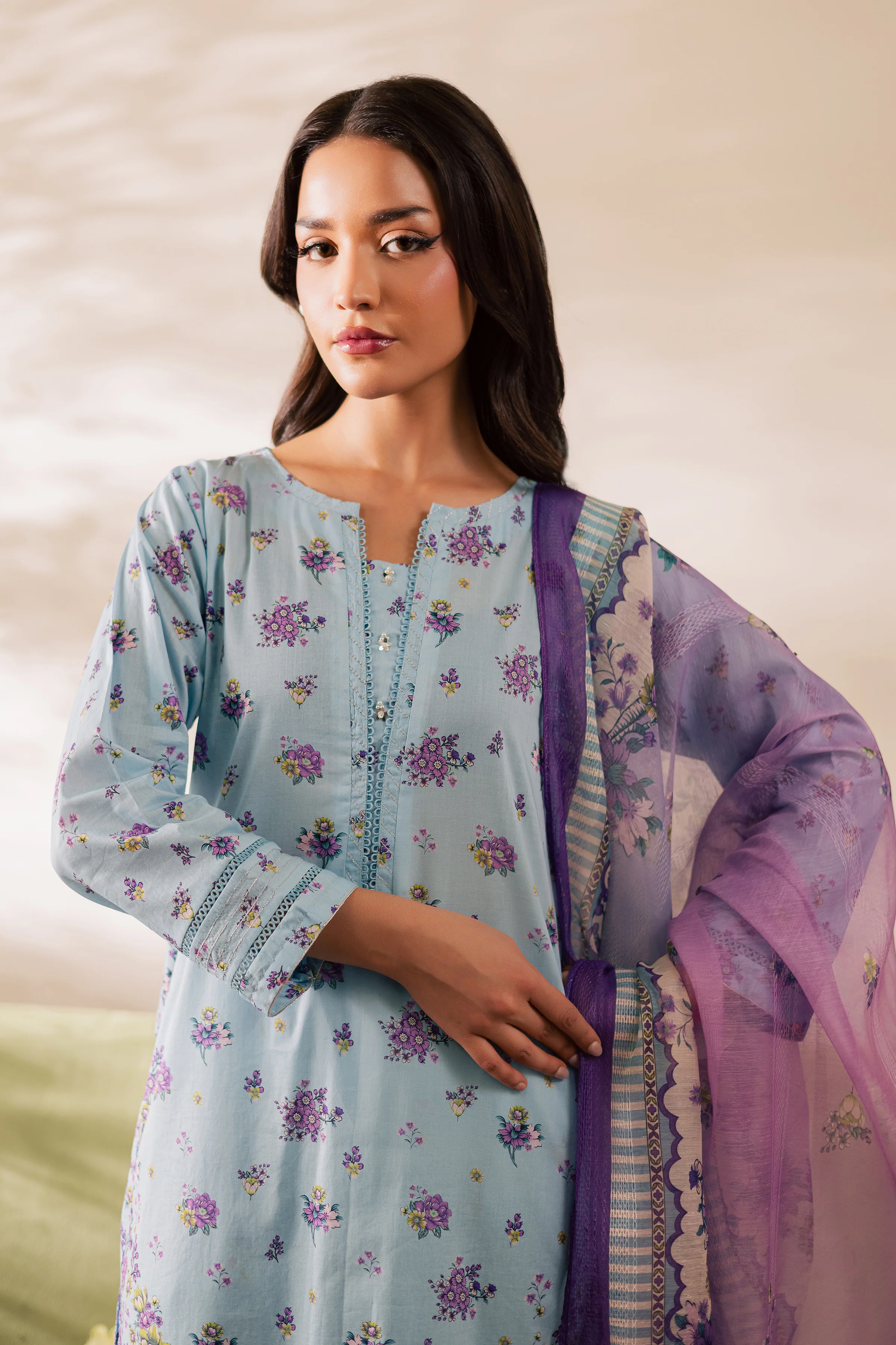 Roan 3Pc - Printed Casual Pret - Image 2
