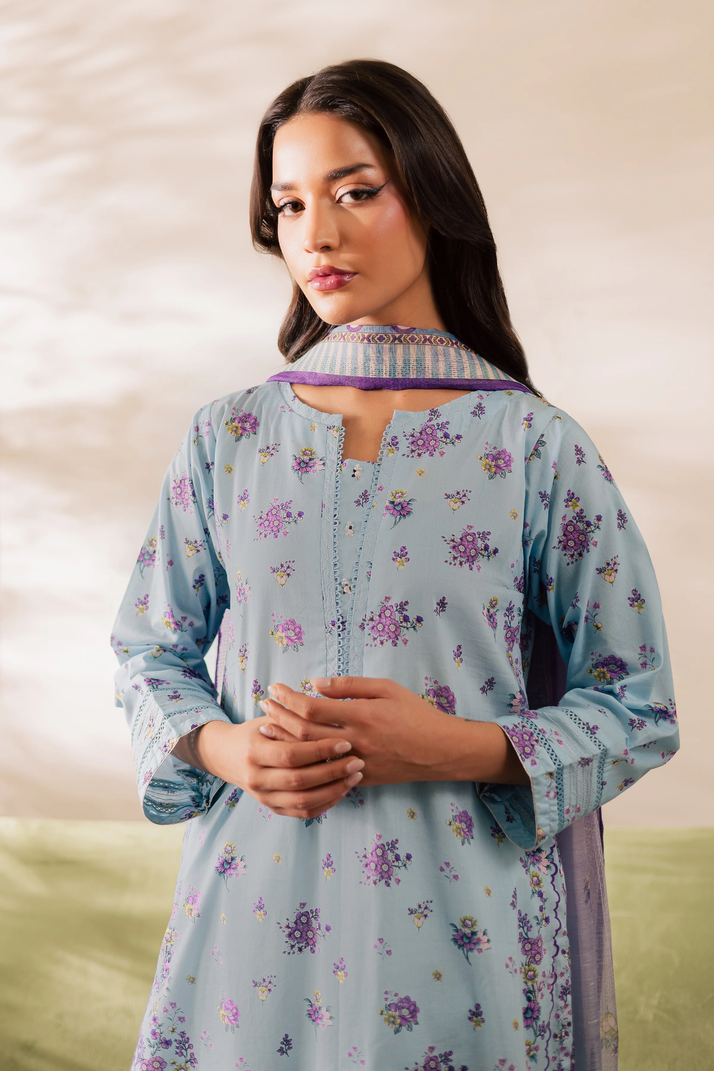 Roan 3Pc - Printed Casual Pret - Image 3