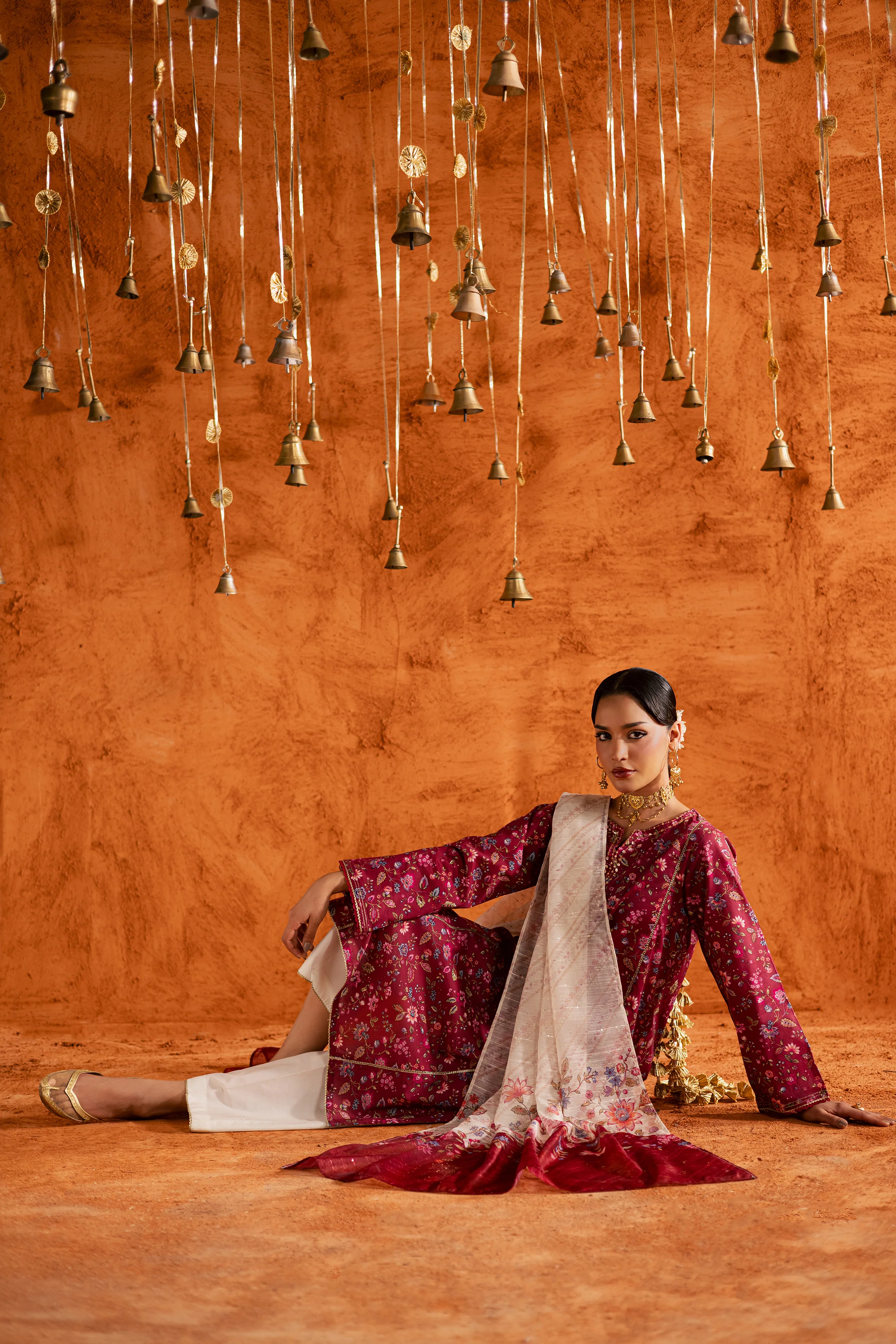 Roseshell 3Pc - Printed Lawn Dress - Image 10