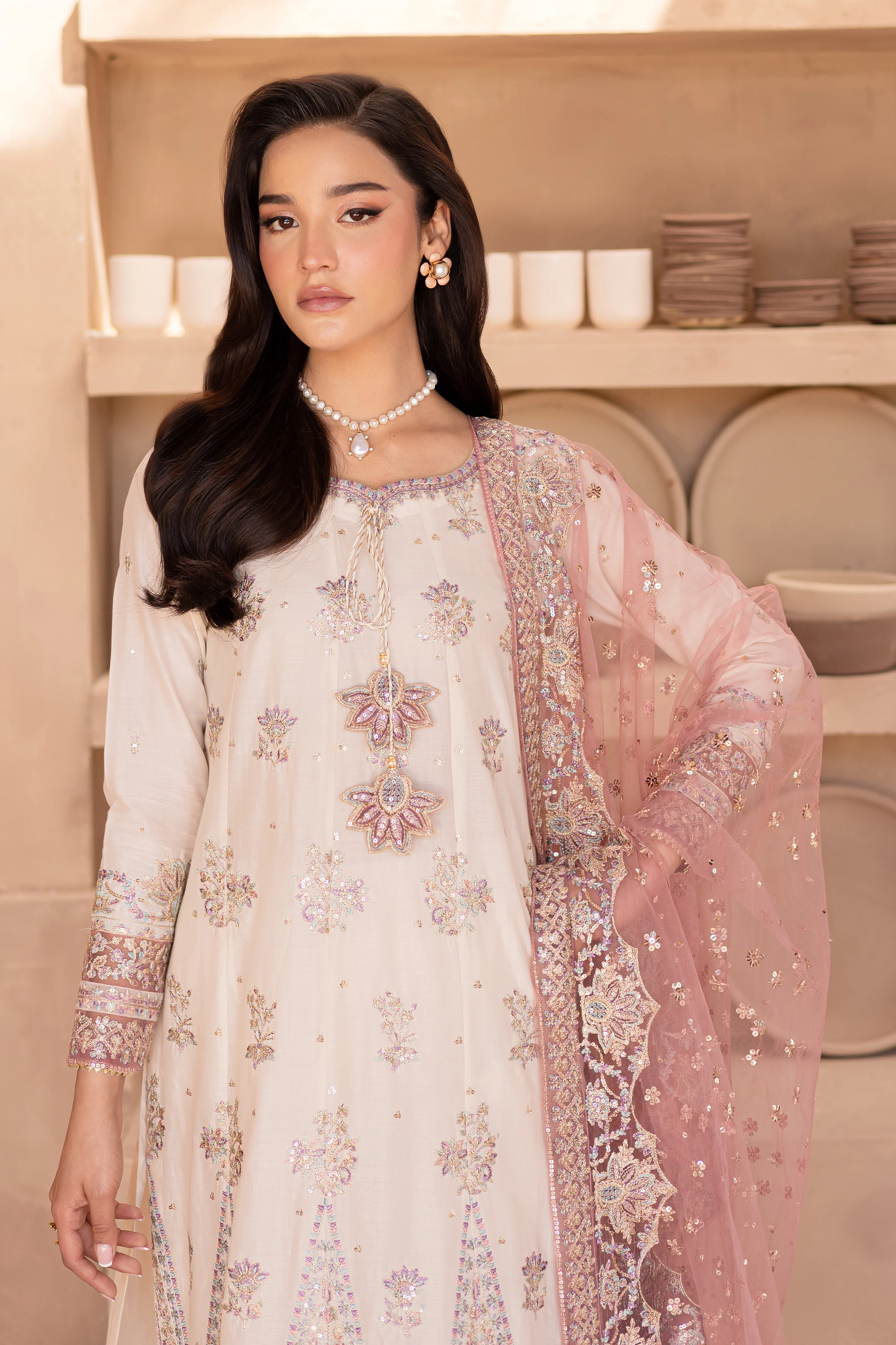 Rusputin 3Pc - Embroidered Luxe Pret - Image 2