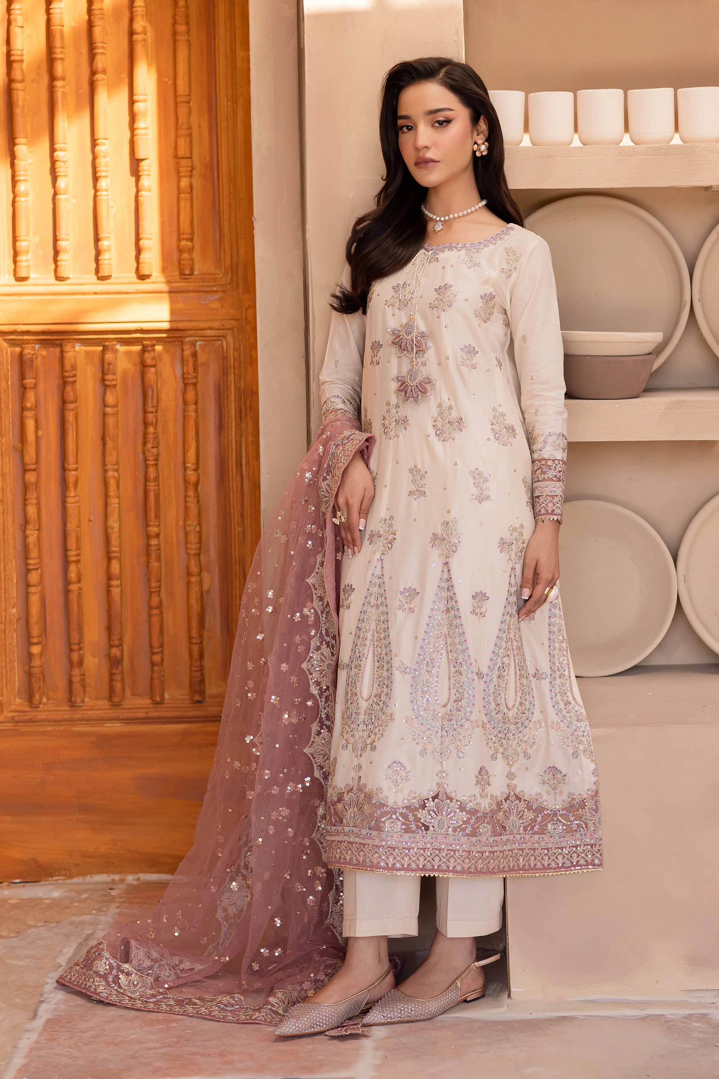 Rusputin 3Pc - Embroidered Luxe Pret - Image 5