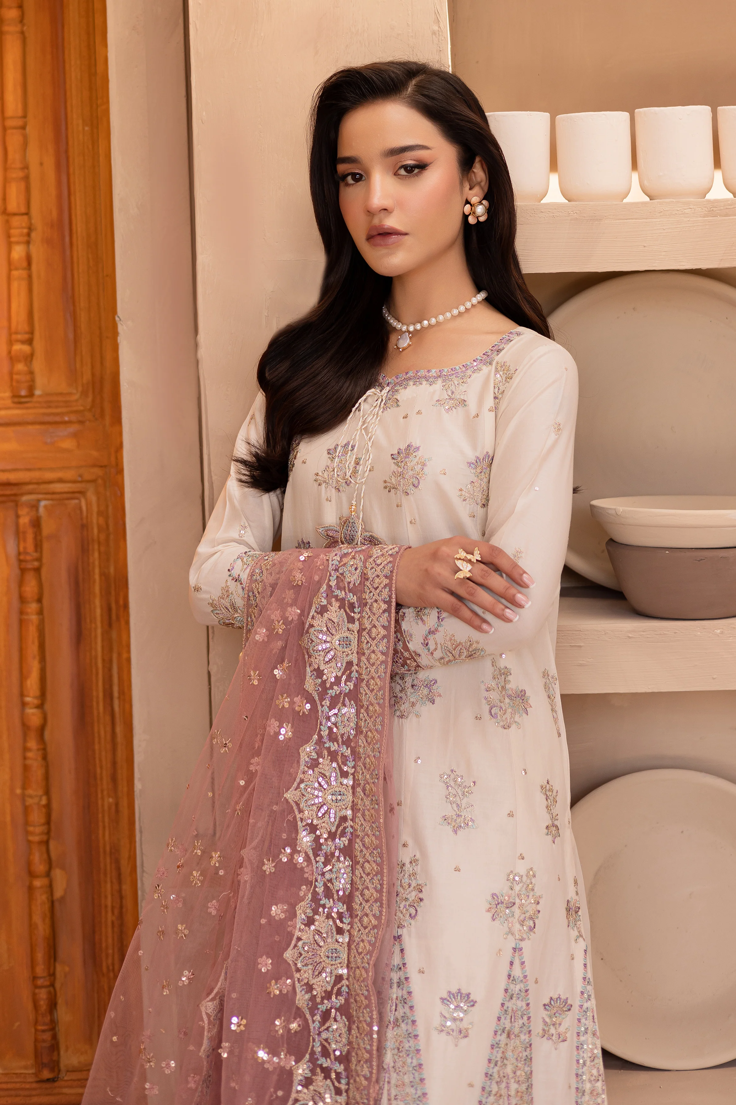 Rusputin 3Pc - Embroidered Luxe Pret - Image 6