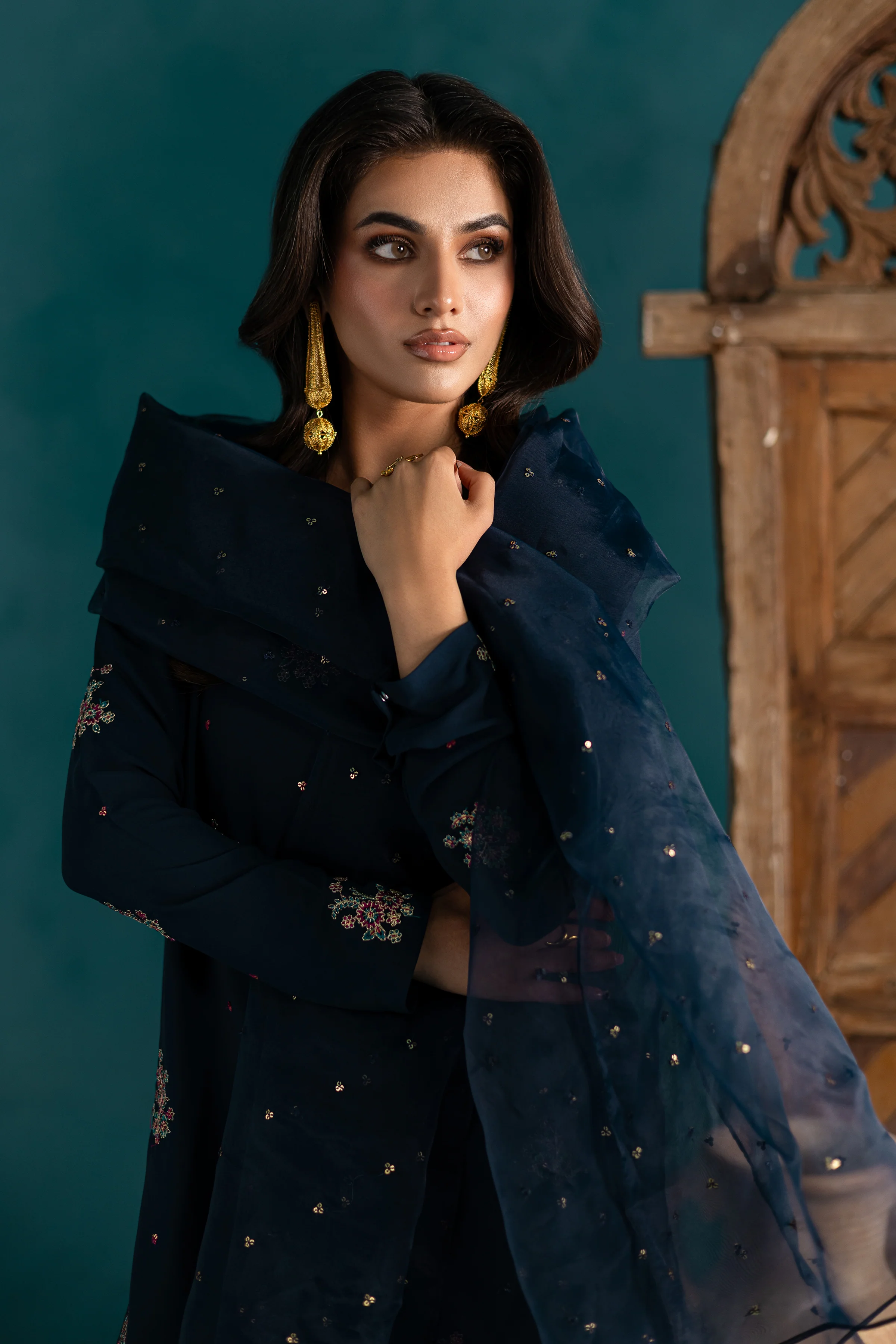 Sabrina 3Pc - Georgette Luxe Pret - Image 3