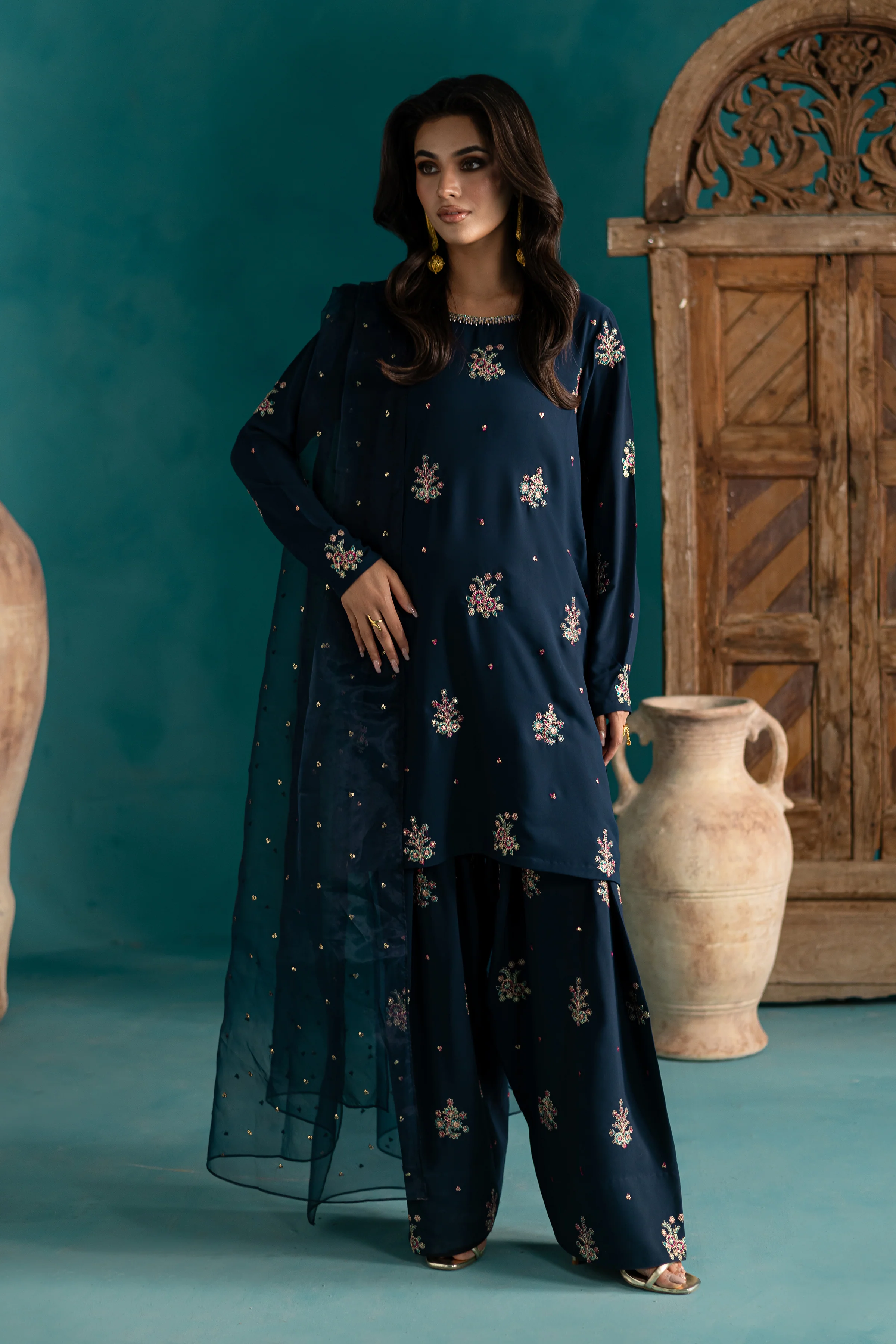 Sabrina 3Pc - Georgette Luxe Pret - Image 5