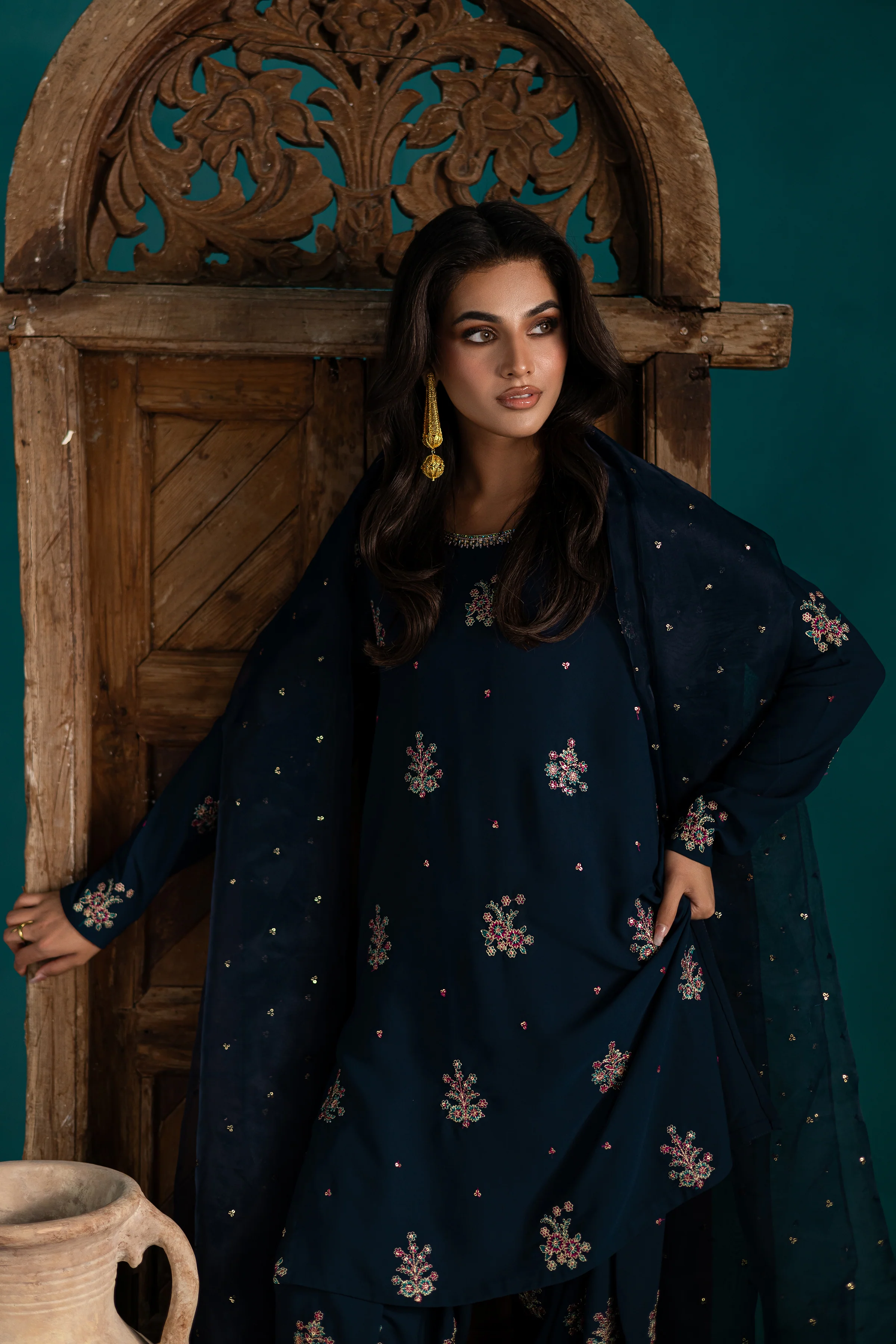 Sabrina 3Pc - Georgette Luxe Pret - Image 7