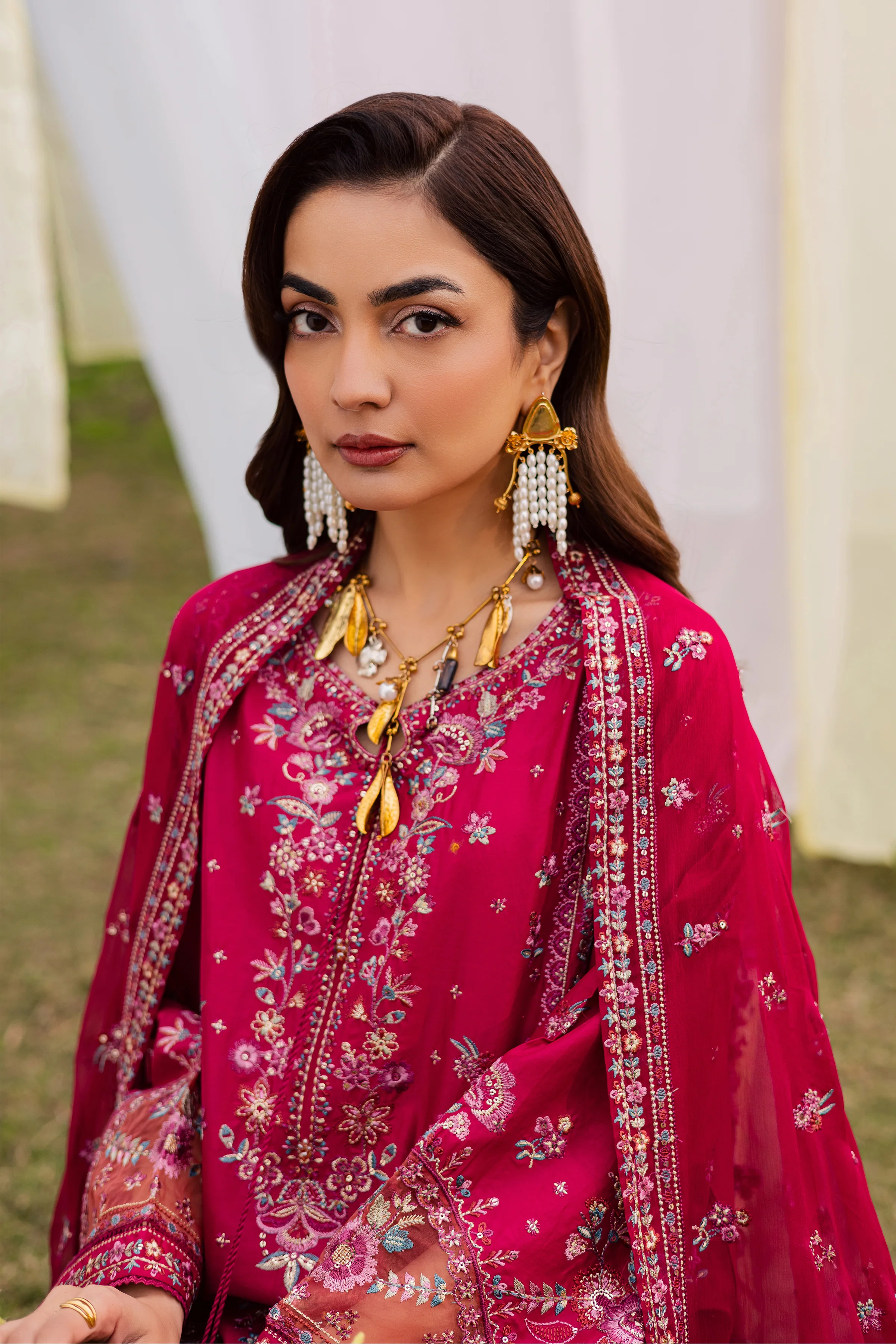 Sahibo 3Pc - Festive Embroidered Lawn - Image 2