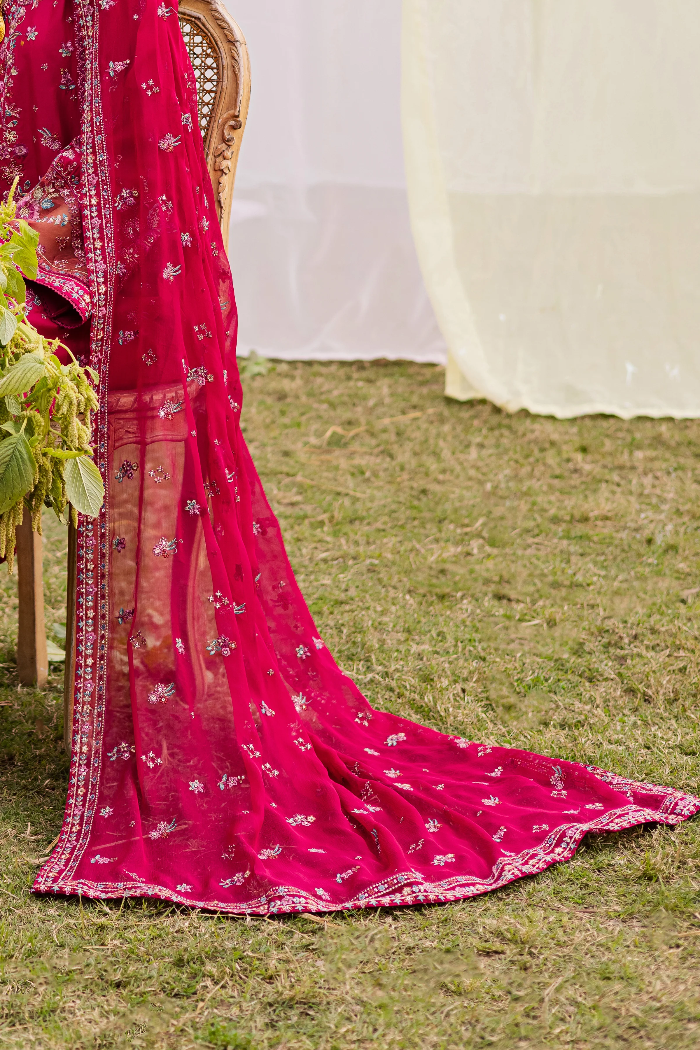 Sahibo 3Pc - Festive Embroidered Lawn - Image 6