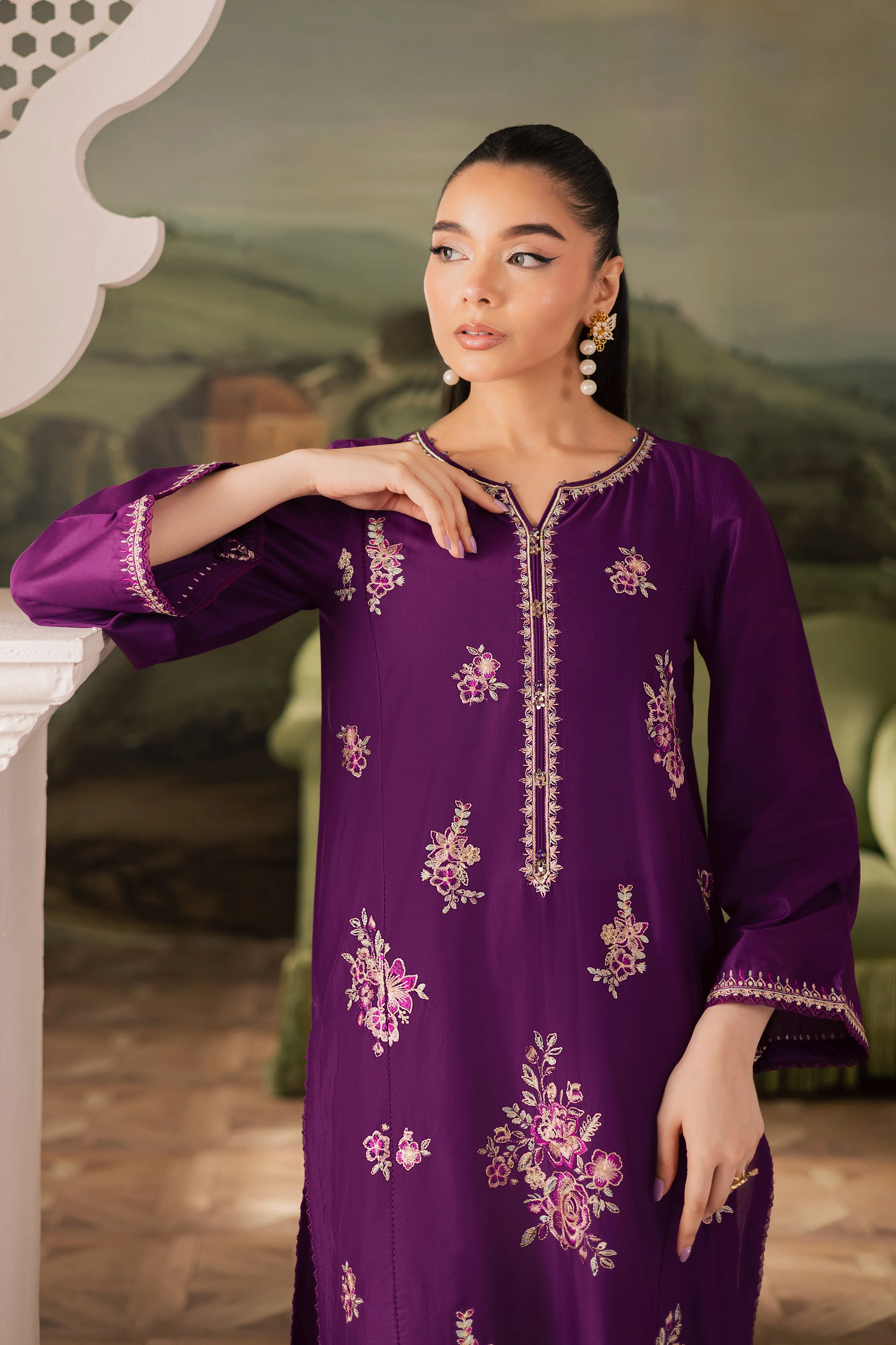 Salsa 2Pc - Embroidered Lawn Pret - Image 2