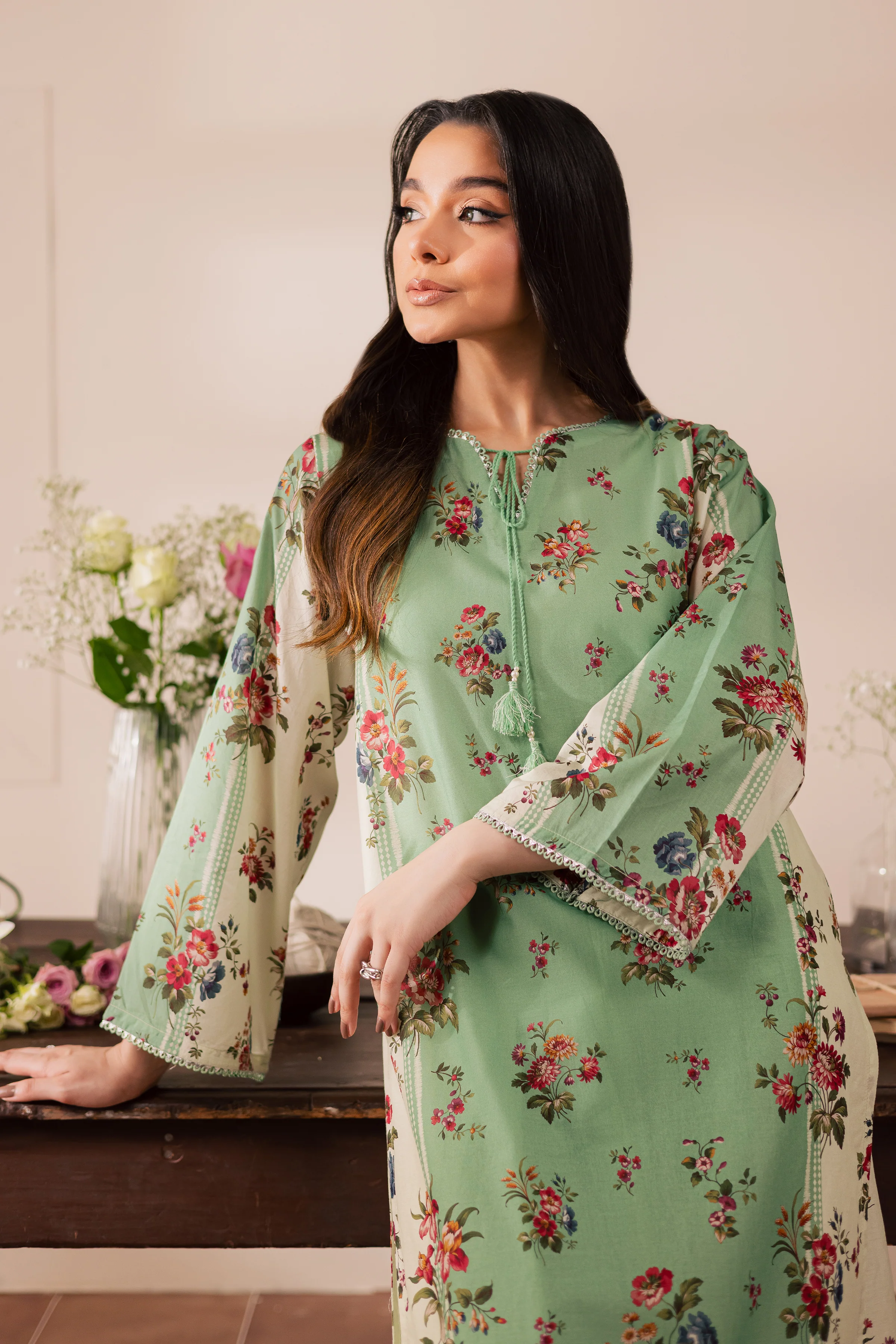 Saman 2Pc - Printed Casual Pret - Image 3