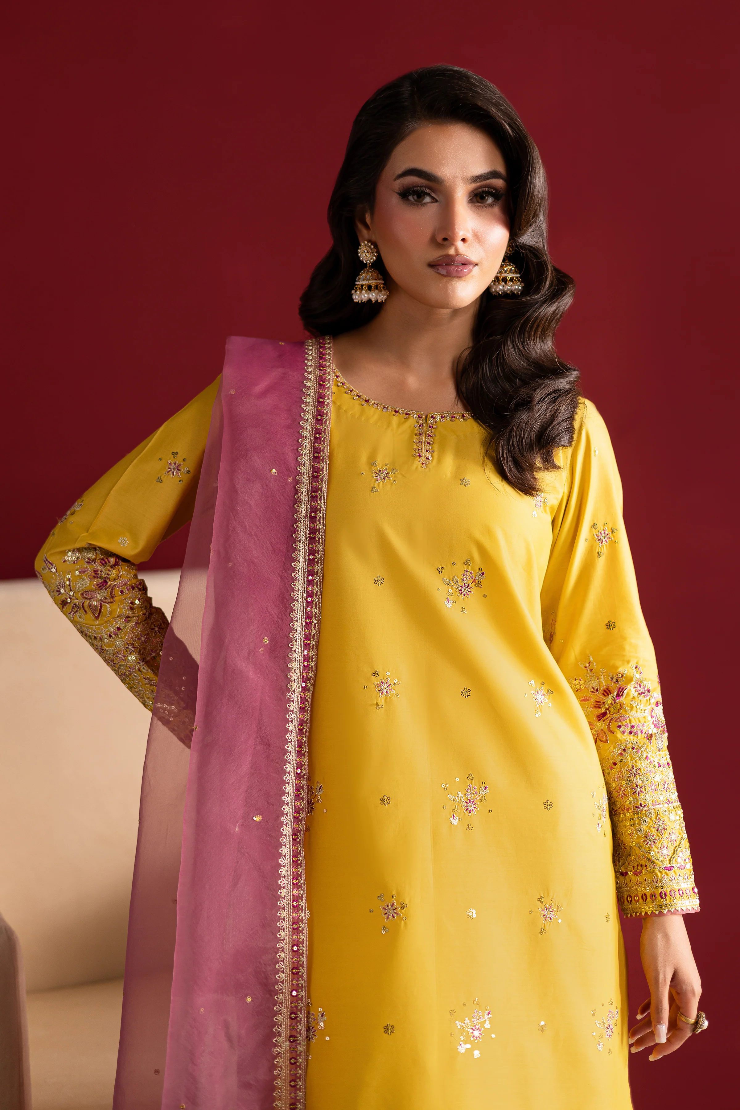 Sapna 3Pc- Festive Luxe Pret - Image 2