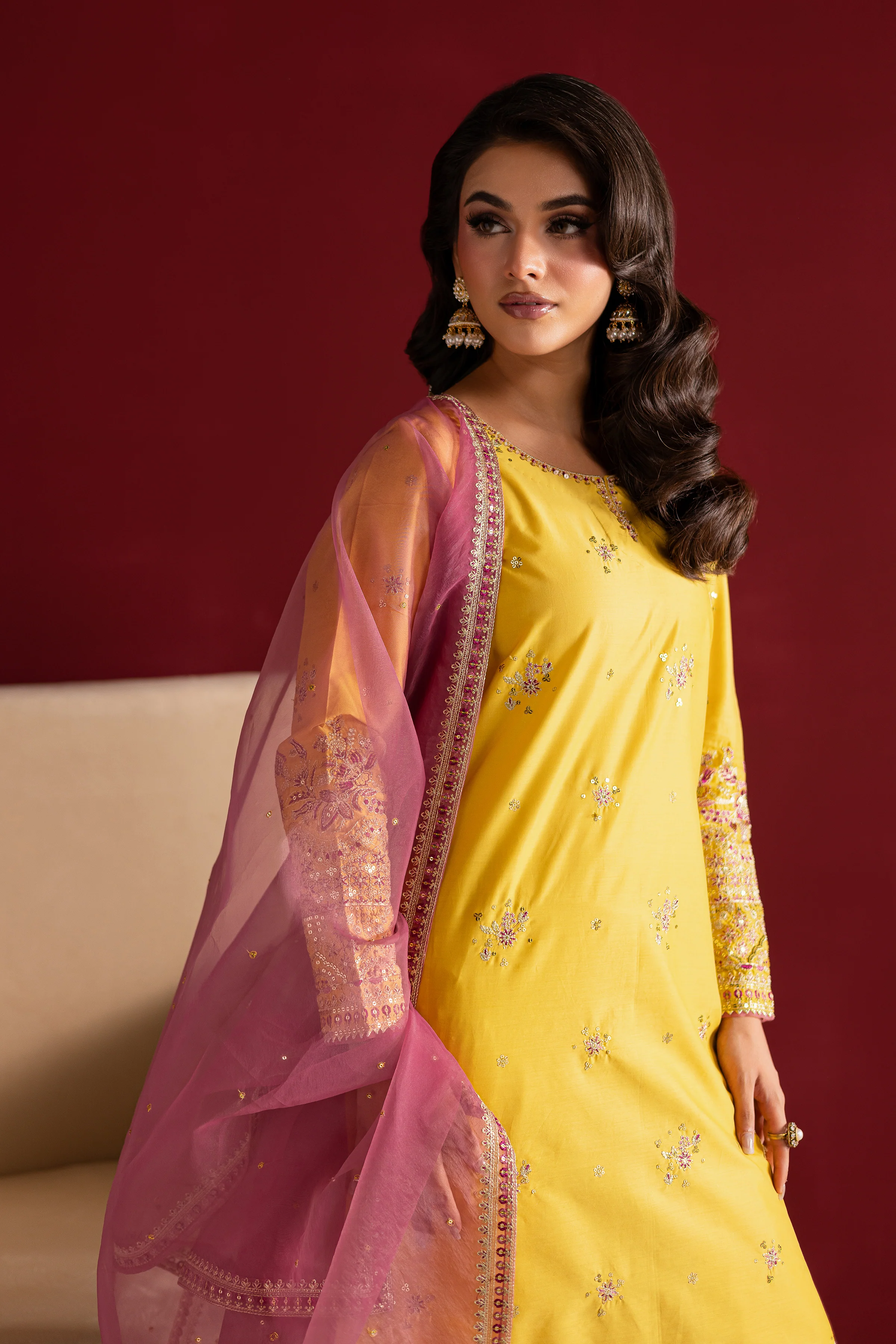 Sapna 3Pc- Festive Luxe Pret - Image 4