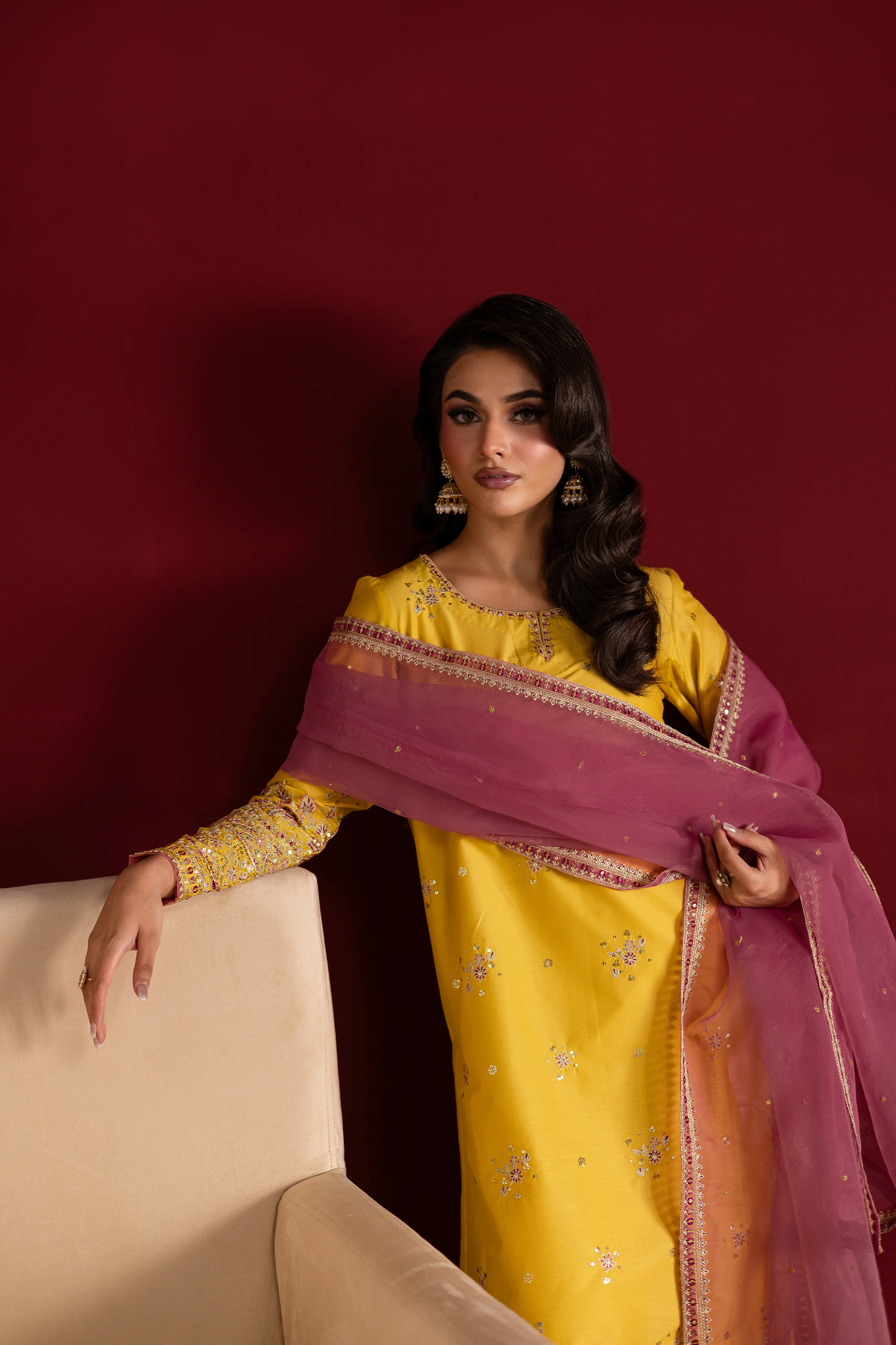 Sapna 3Pc- Festive Luxe Pret - Image 6
