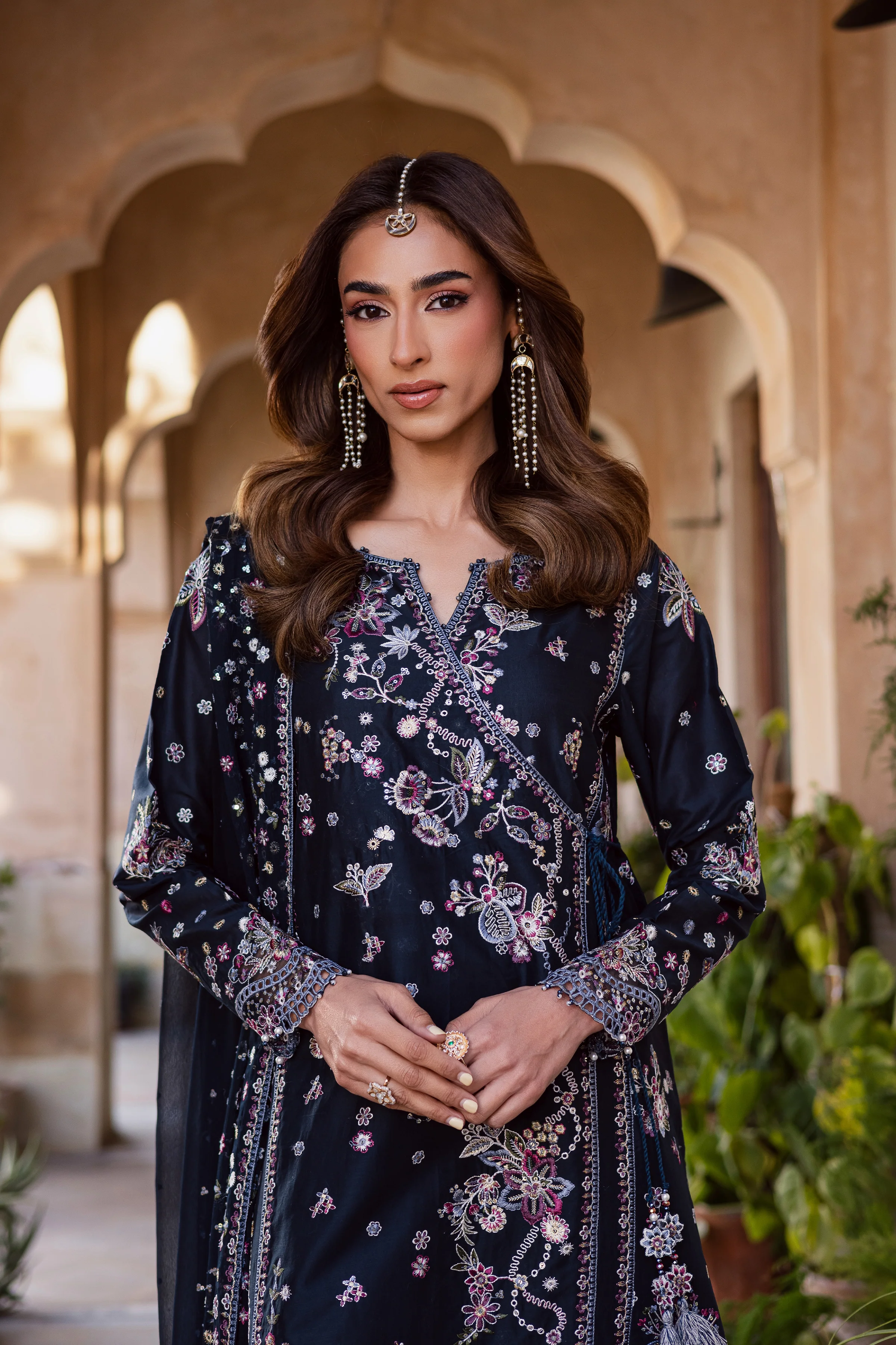 Sappo 3Pc - Festive Embroidered Lawn - Image 2