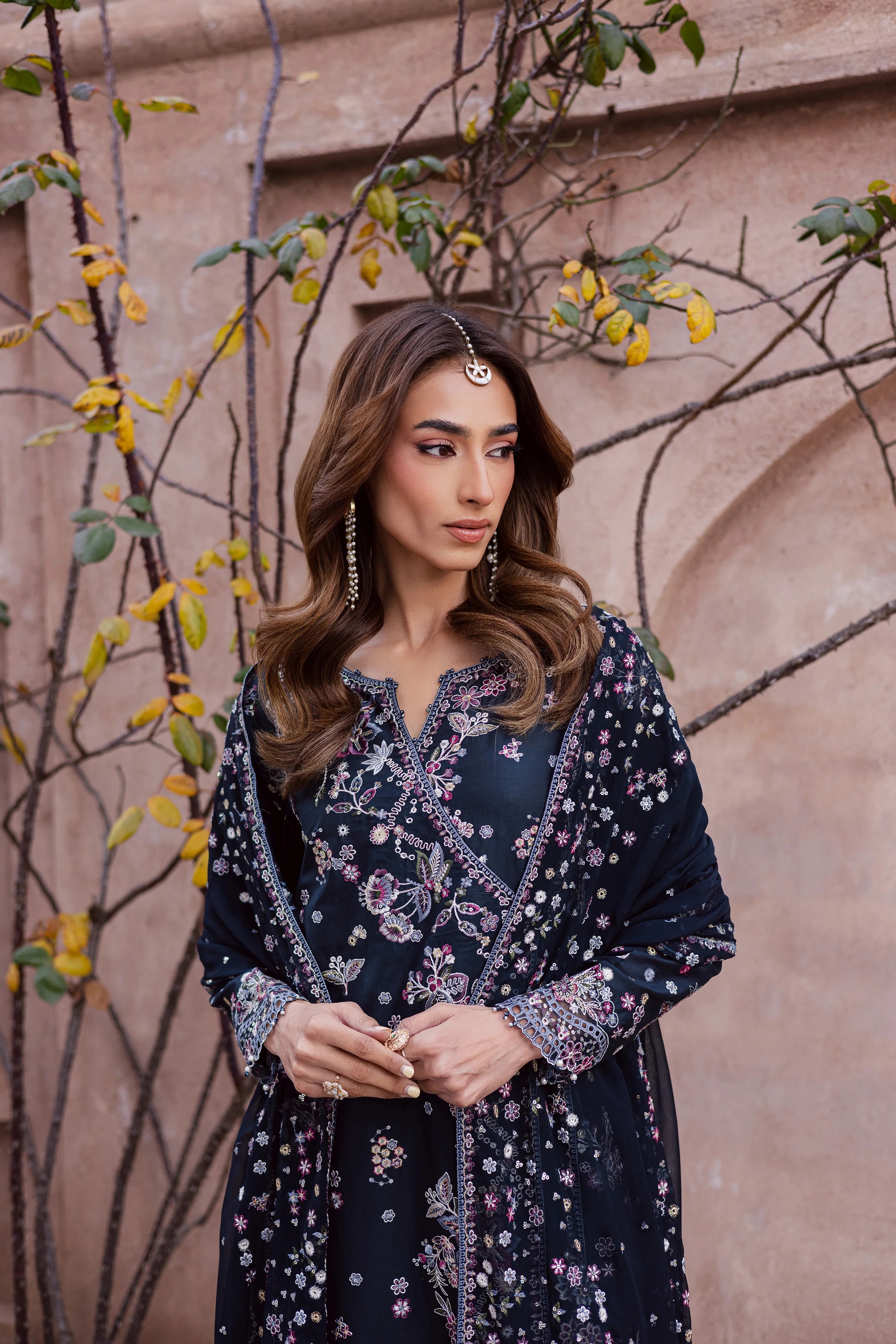Sappo 3Pc - Festive Embroidered Lawn - Image 4