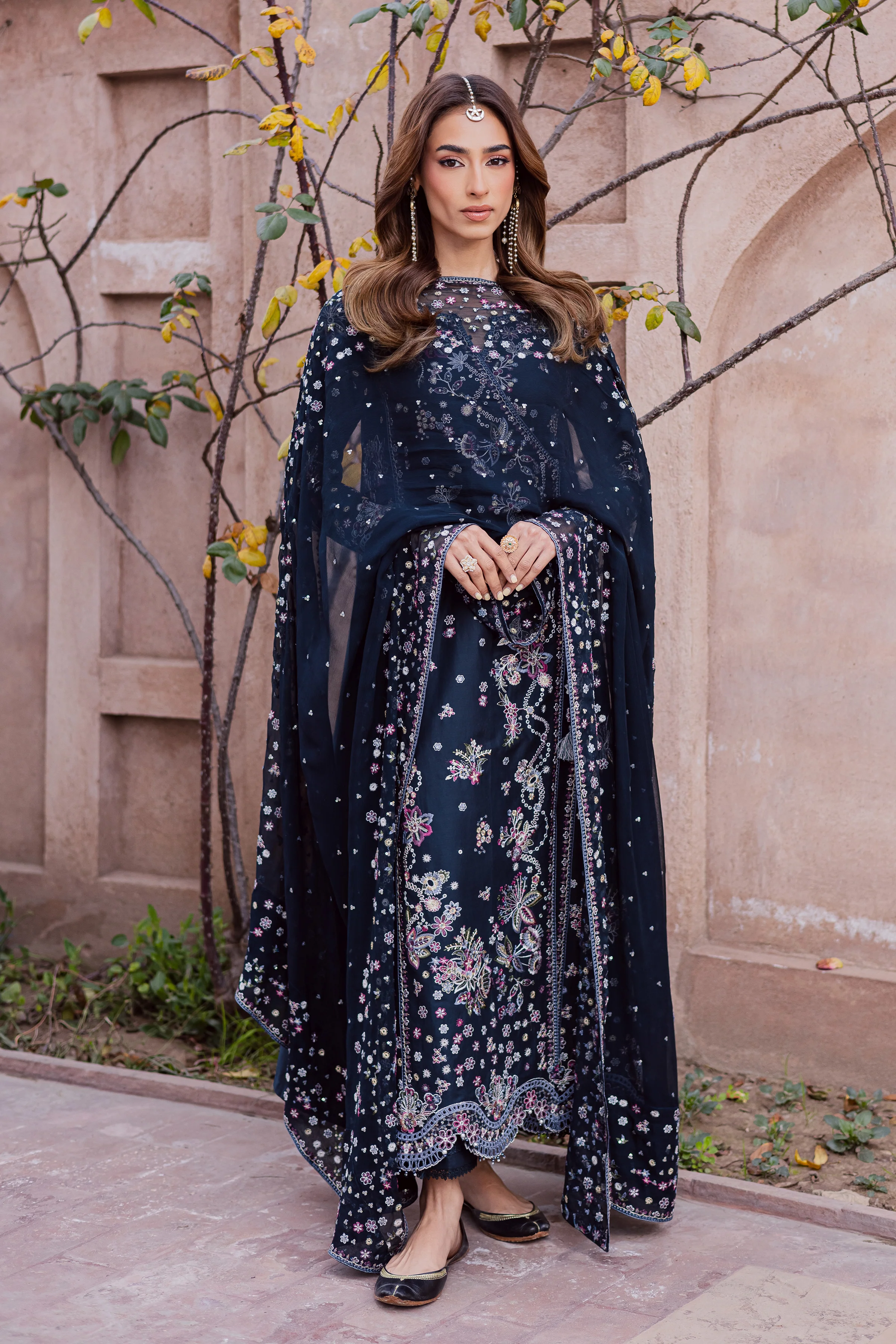 Sappo 3Pc - Festive Embroidered Lawn - Image 5