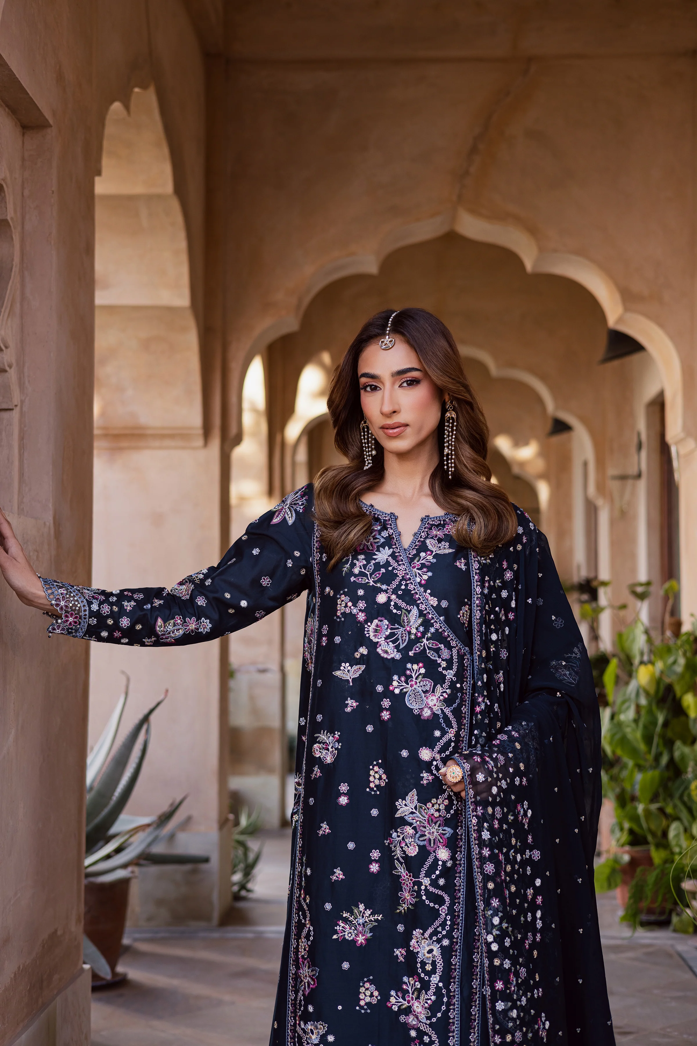 Sappo 3Pc - Festive Embroidered Lawn - Image 7
