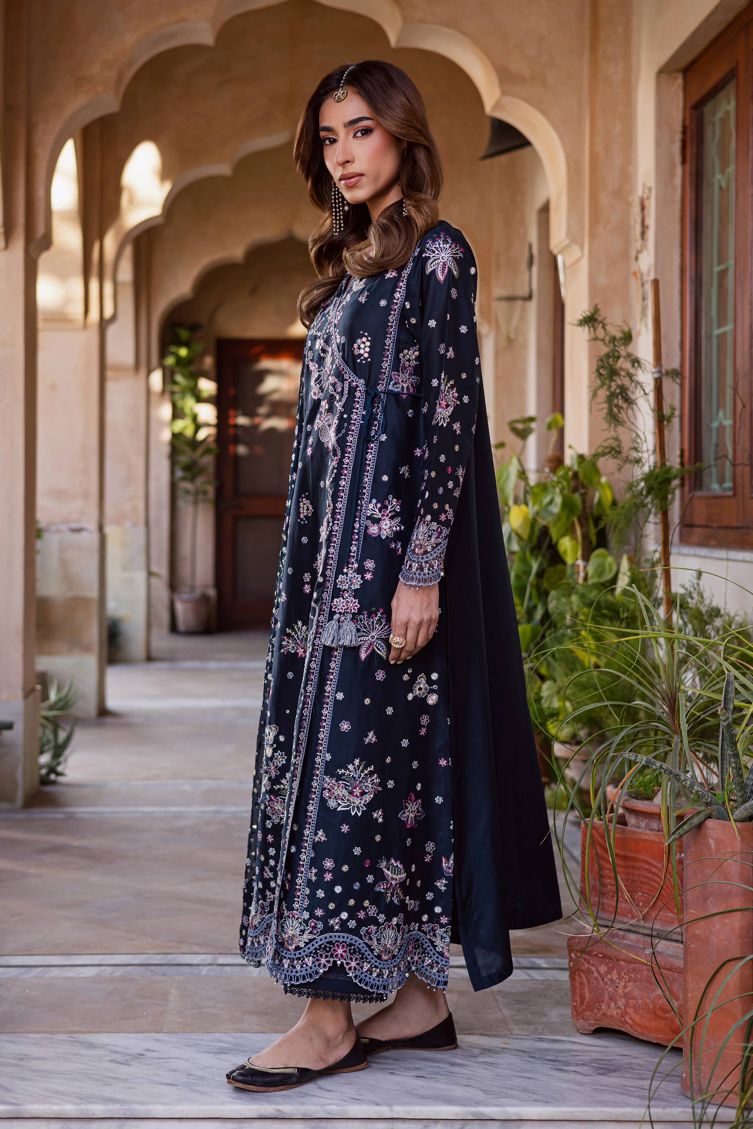 Sappo 3Pc - Festive Embroidered Lawn - Image 8