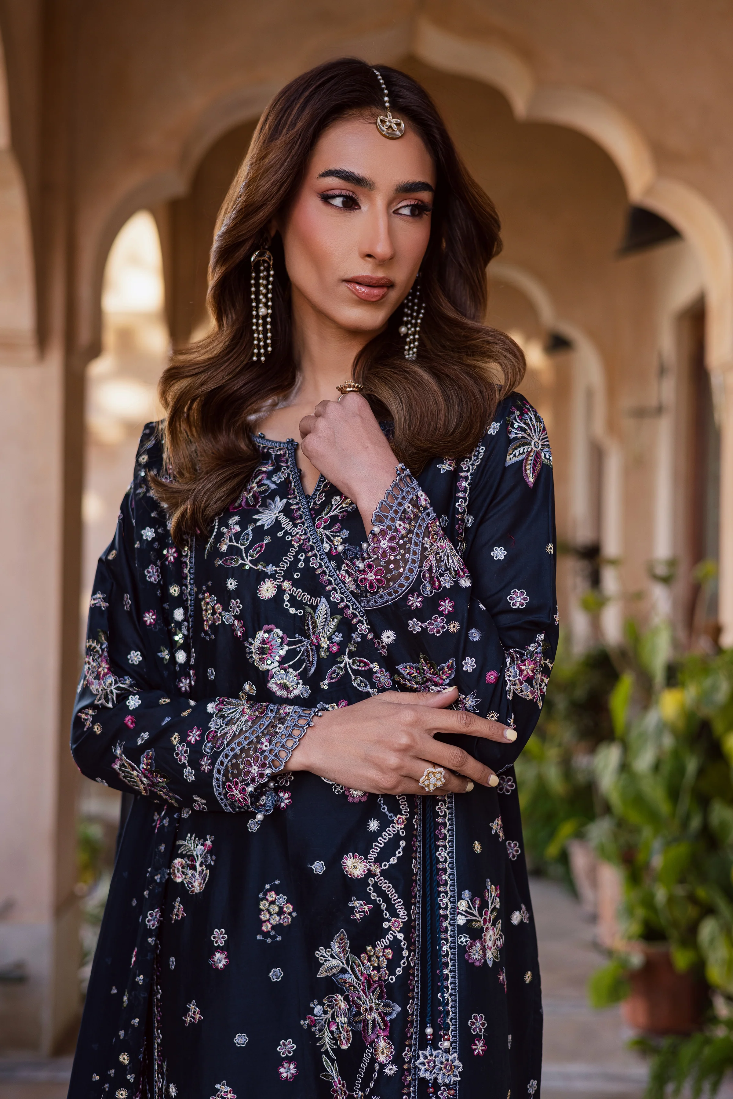 Sappo 3Pc - Festive Embroidered Lawn - Image 9