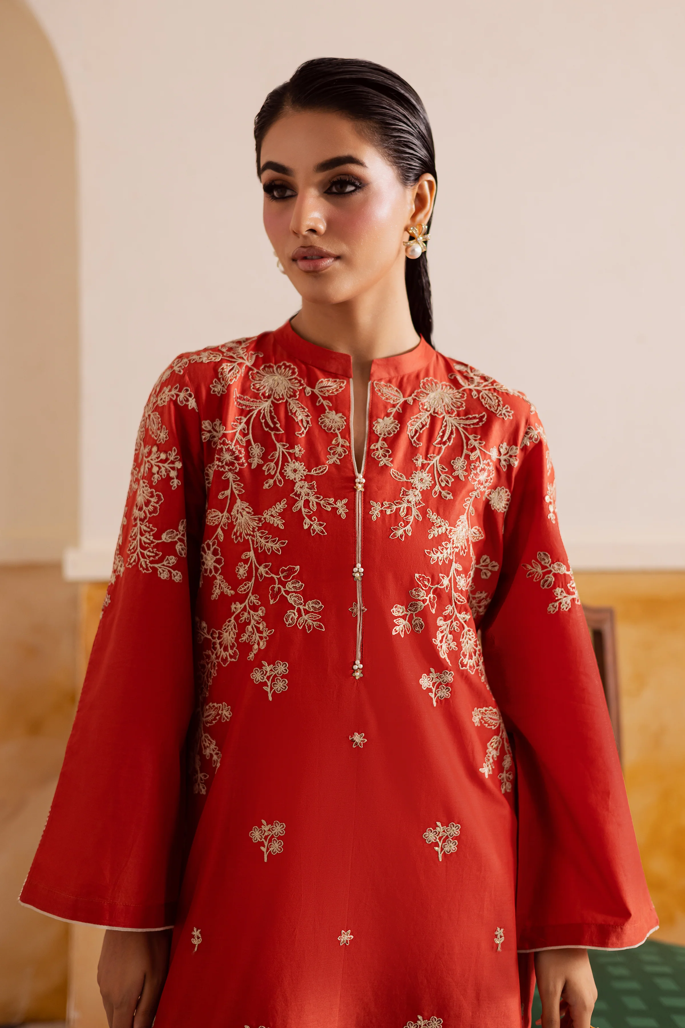 Saroor 2Pc - Embroidered Lawn Pret - Image 2