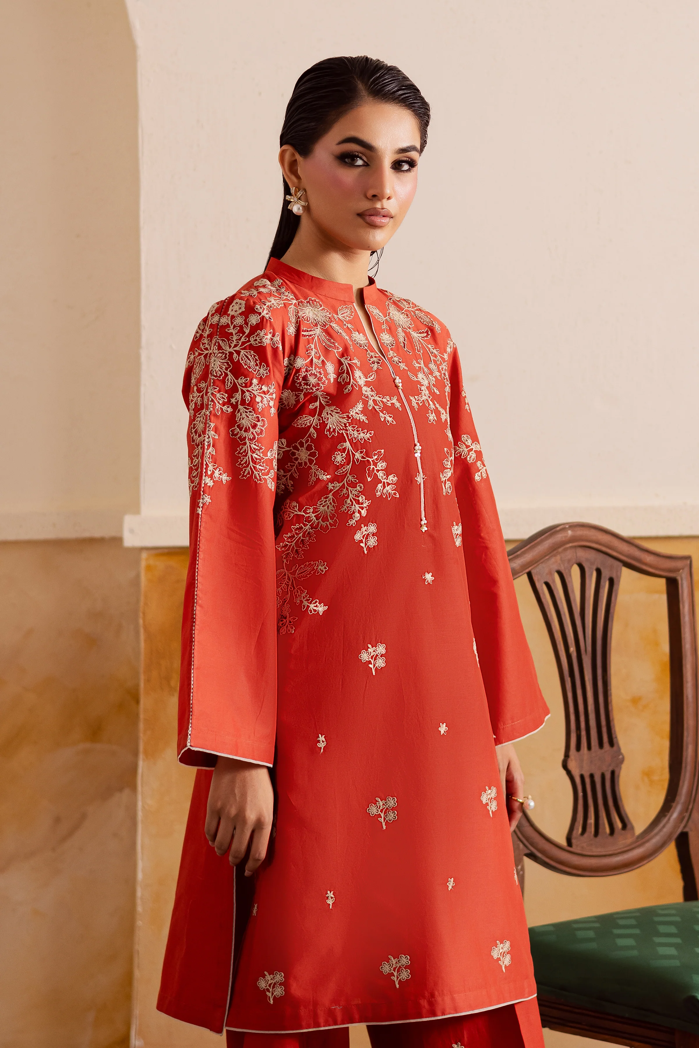 Saroor 2Pc - Embroidered Lawn Pret - Image 7