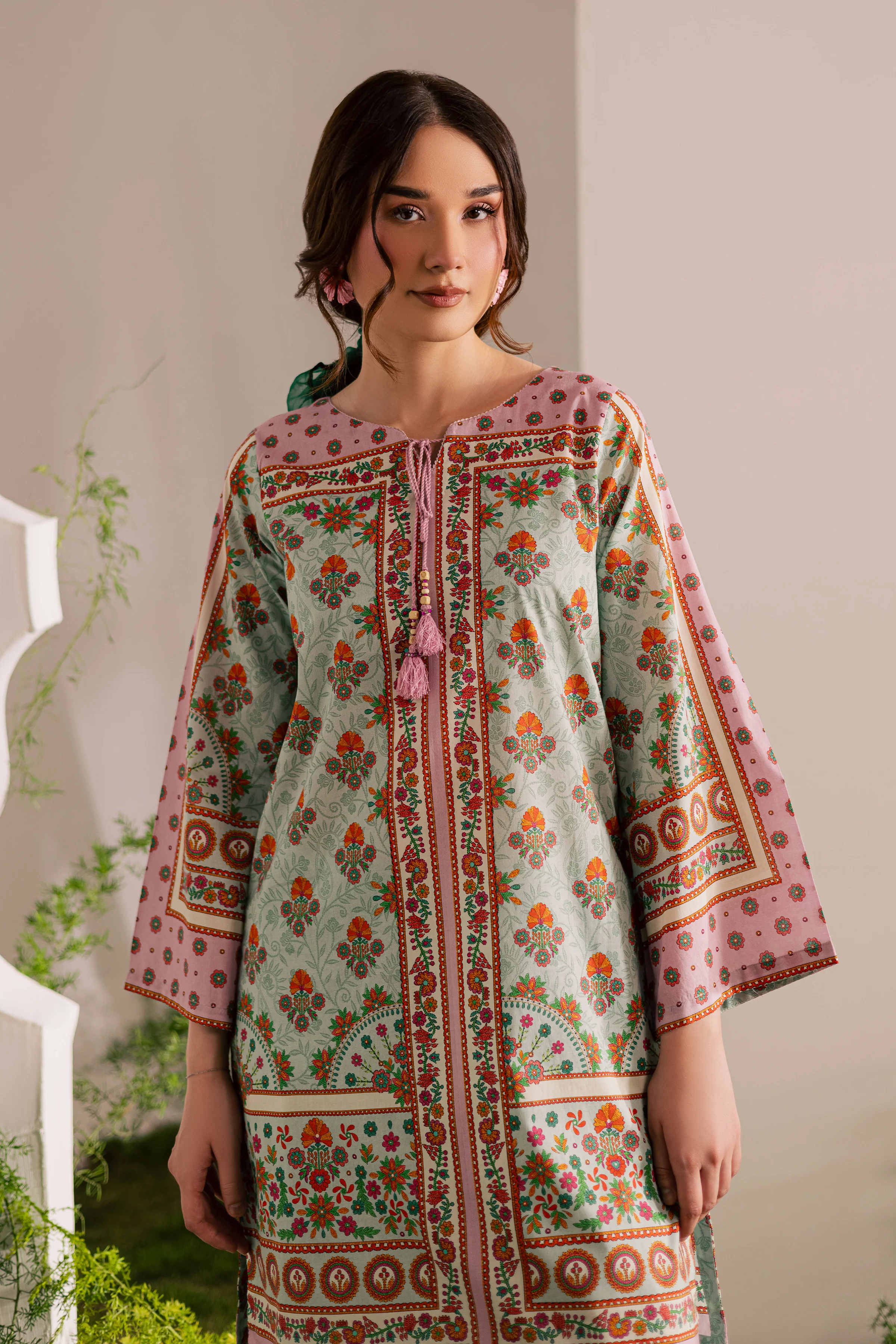 Sasha 2Pc - Printed Lawn Dress - Image 3
