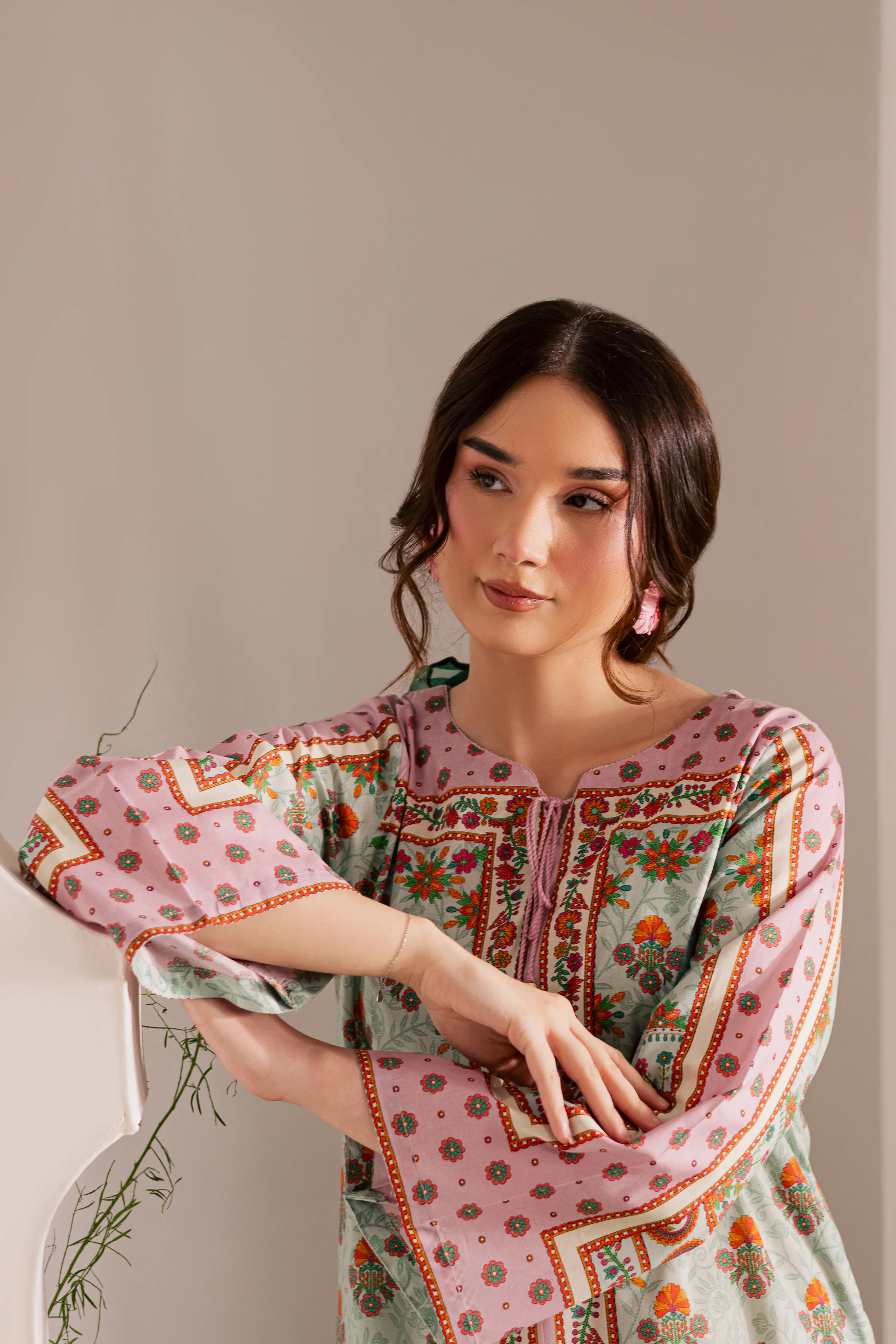 Sasha 2Pc - Printed Lawn Dress - Image 6