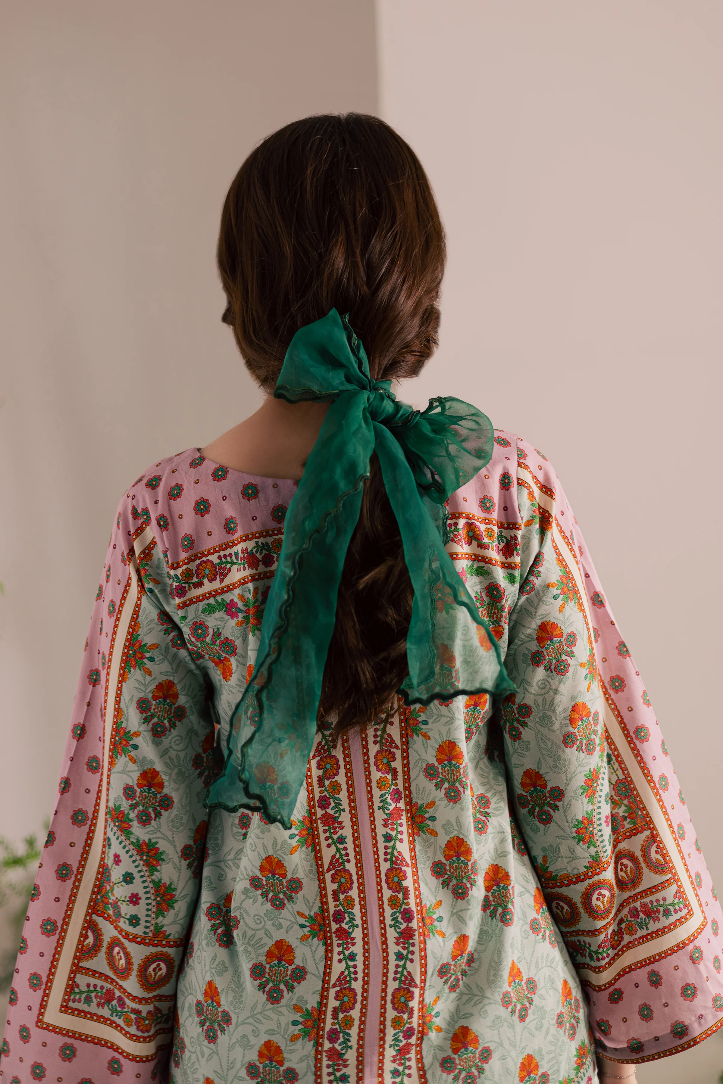 Sasha 2Pc - Printed Lawn Dress - Image 8