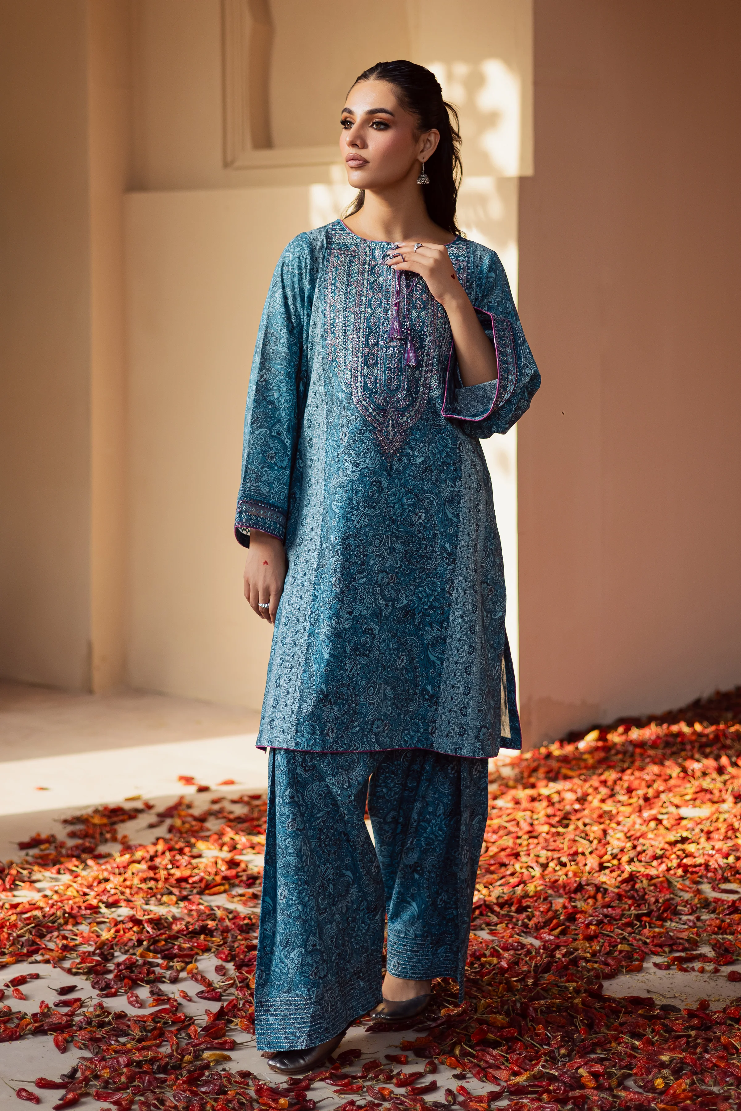 Semaj 2Pc - Festive Eid Prints - Image 5