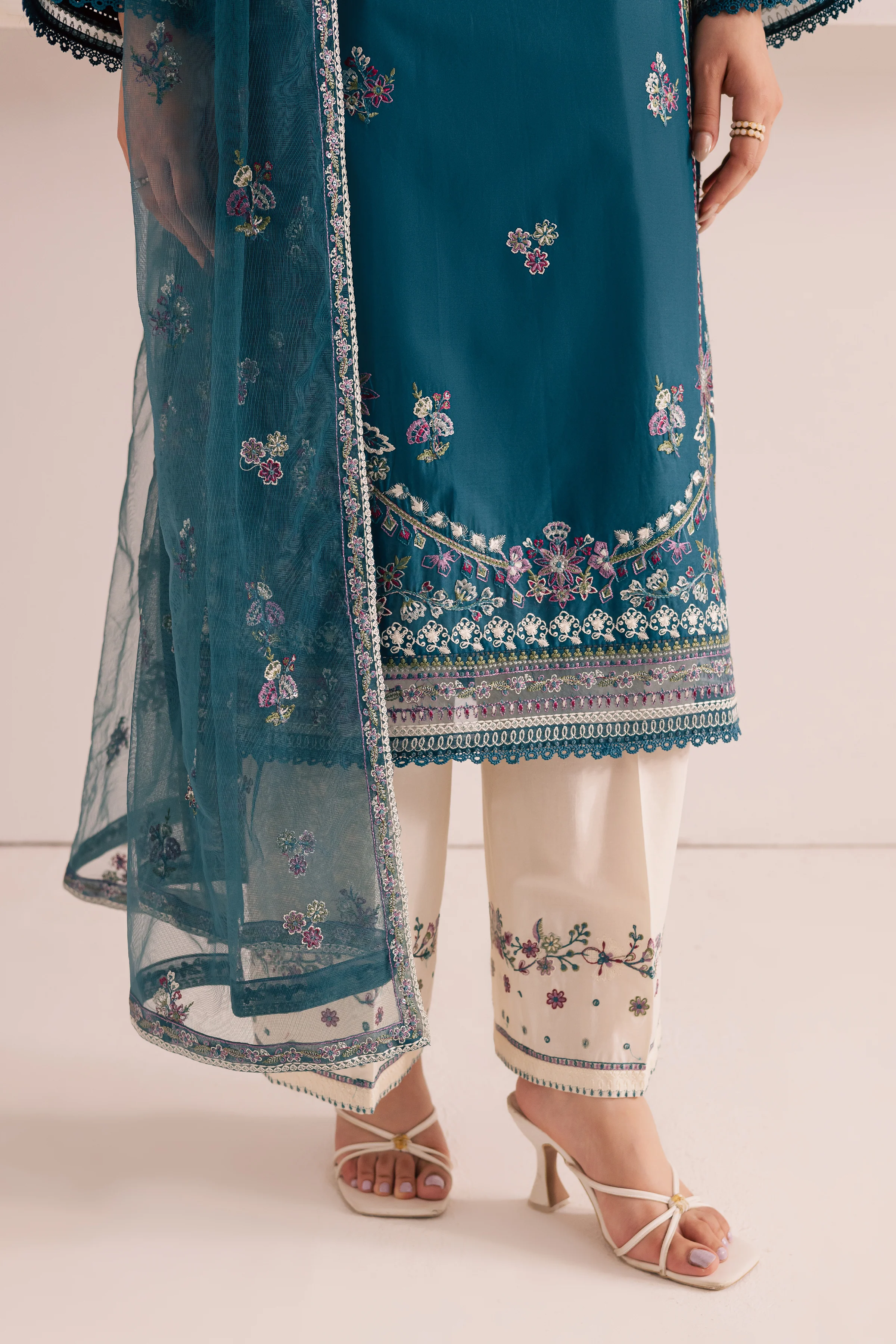 Serif 3Pc - Embroidered Casual Pret - Image 8