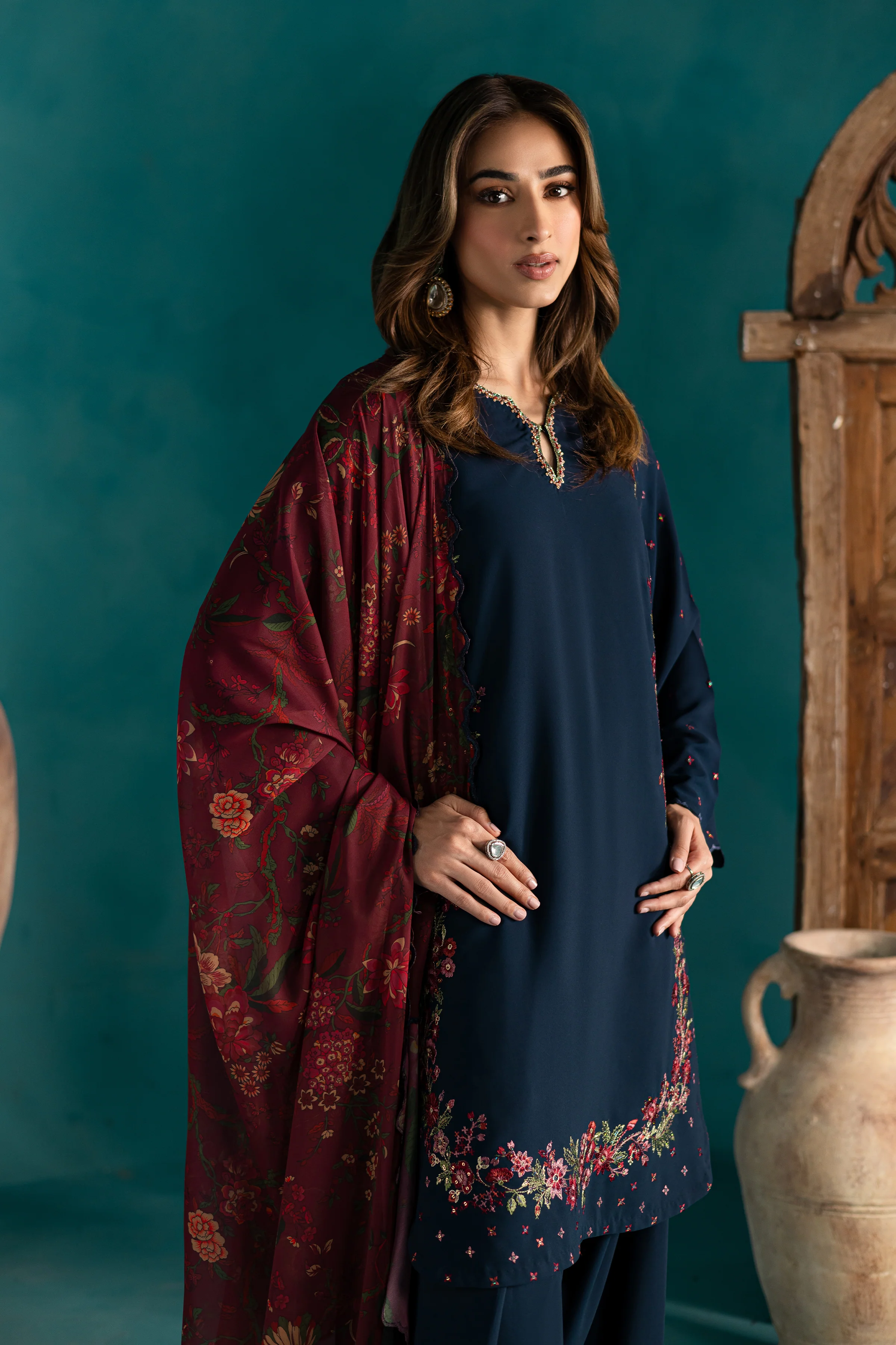 Seyran 3Pc - Georgette Luxe Pret - Image 3