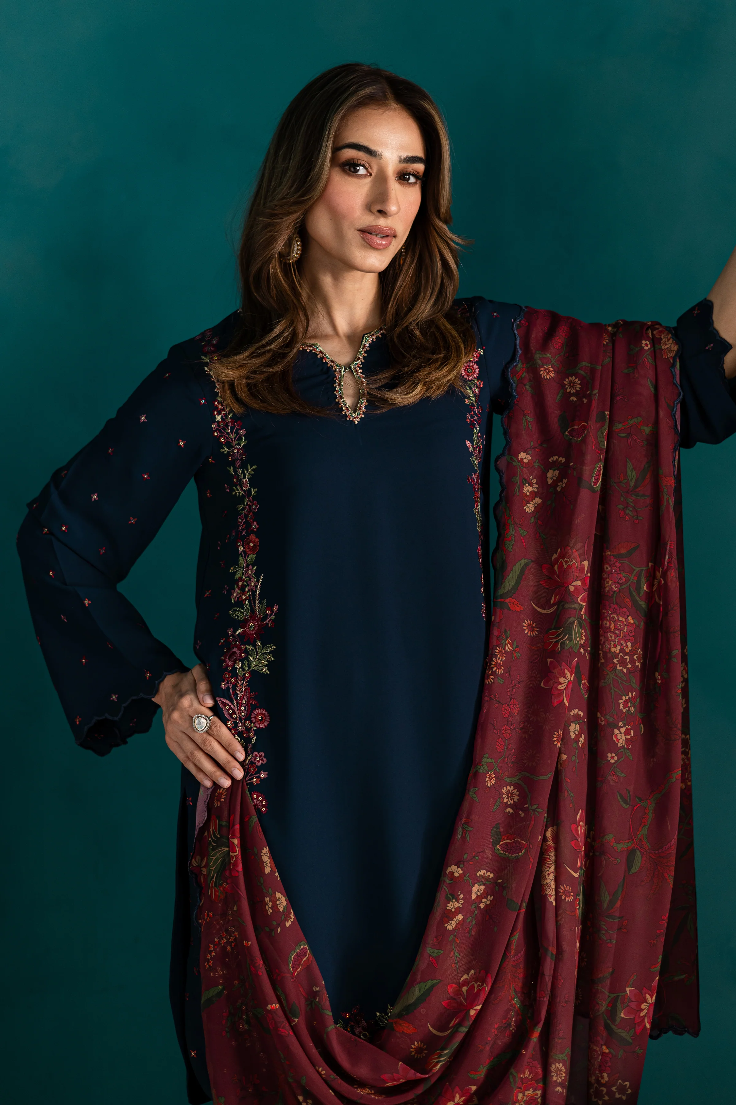 Seyran 3Pc - Georgette Luxe Pret - Image 6
